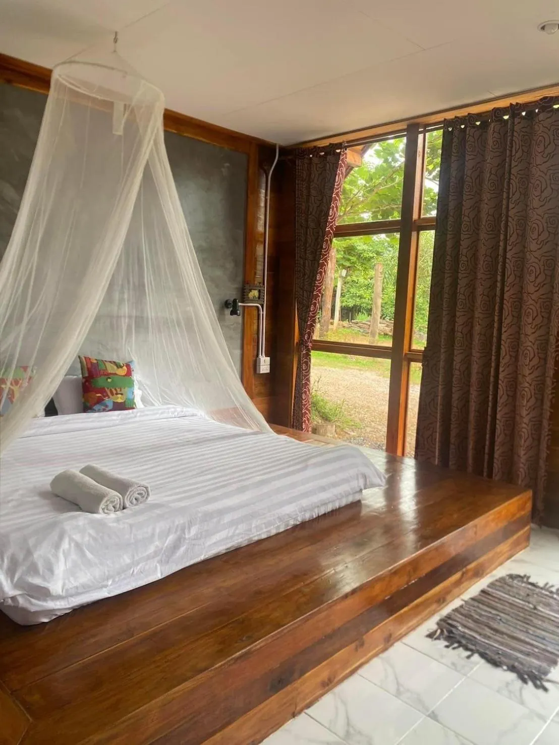 Bed in The Nanda Resort