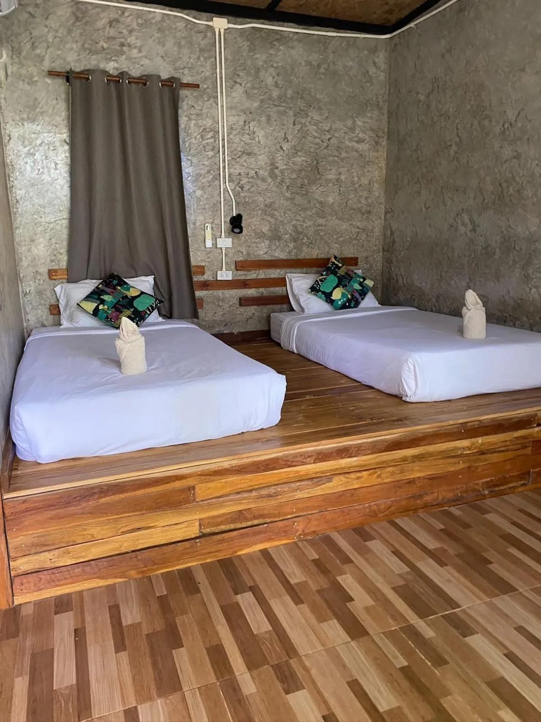 Bed in The Nanda Resort
