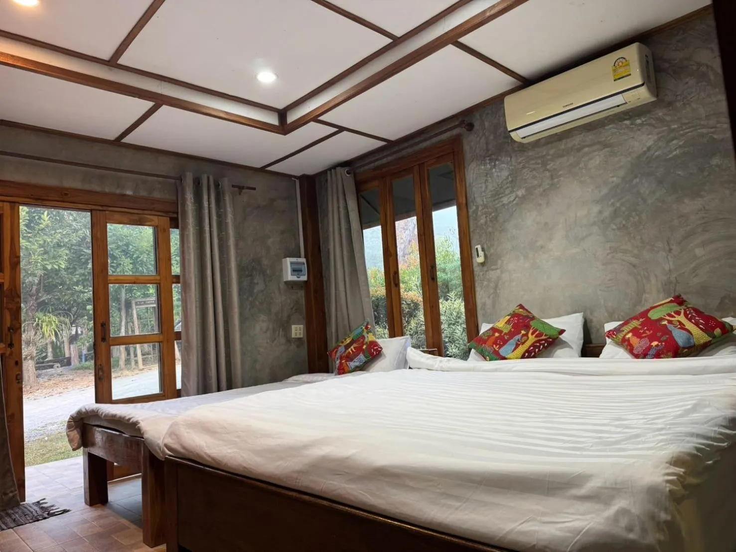 Bed in The Nanda Resort