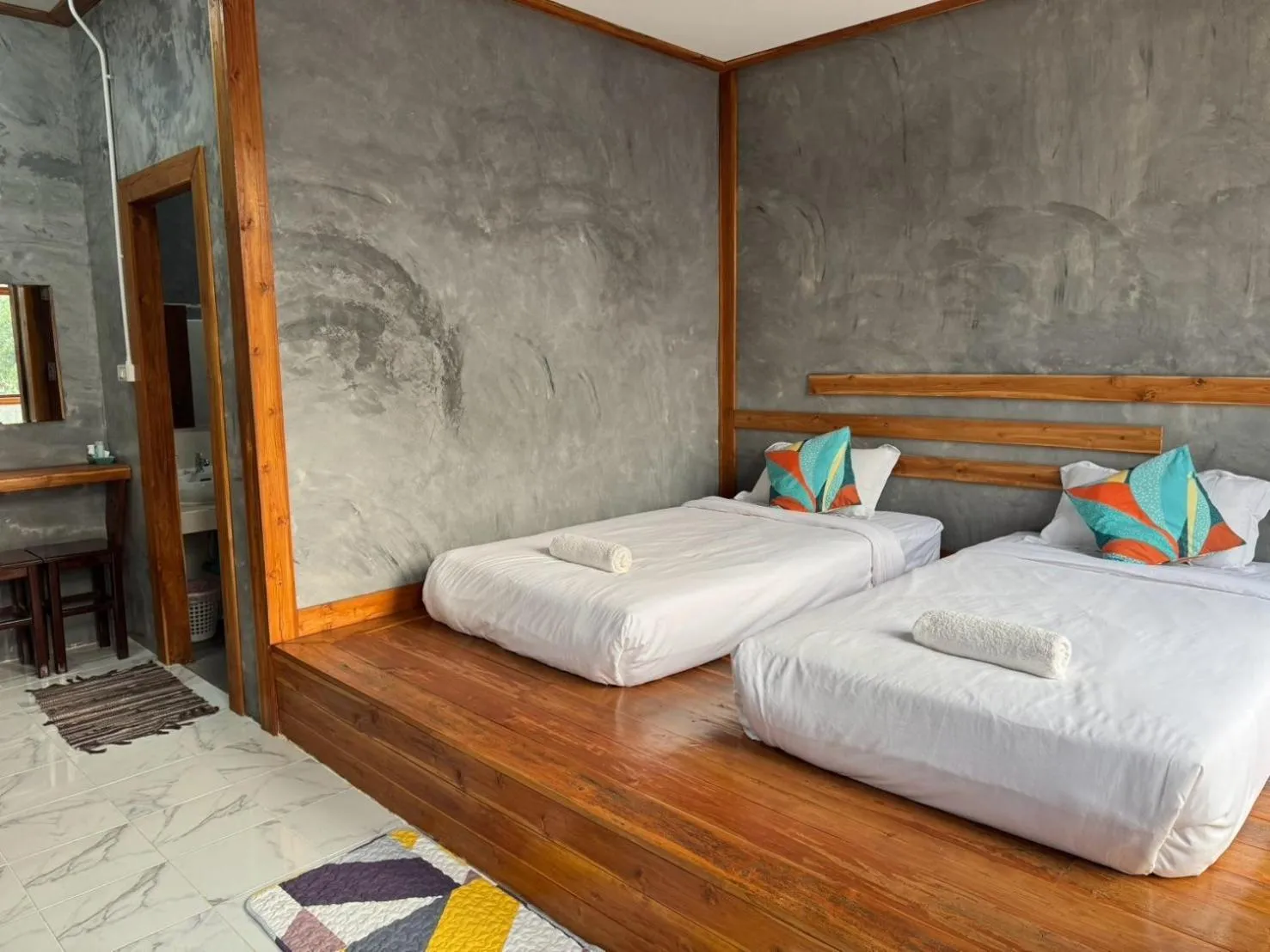 Bed in The Nanda Resort