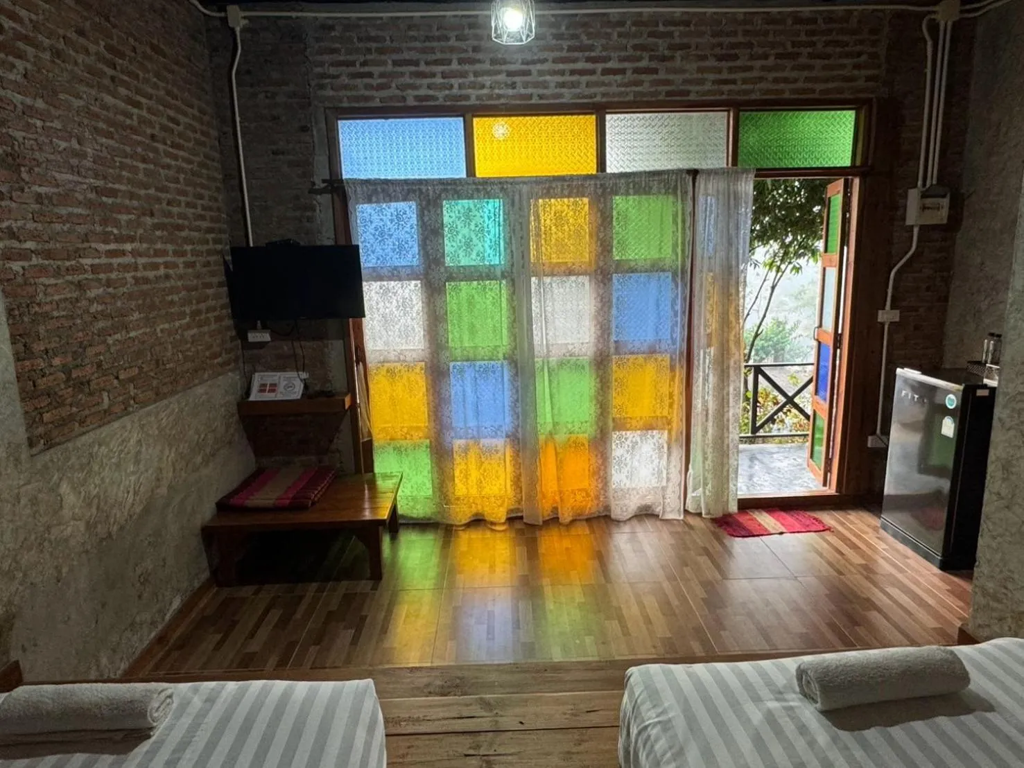 Bed in The Nanda Resort