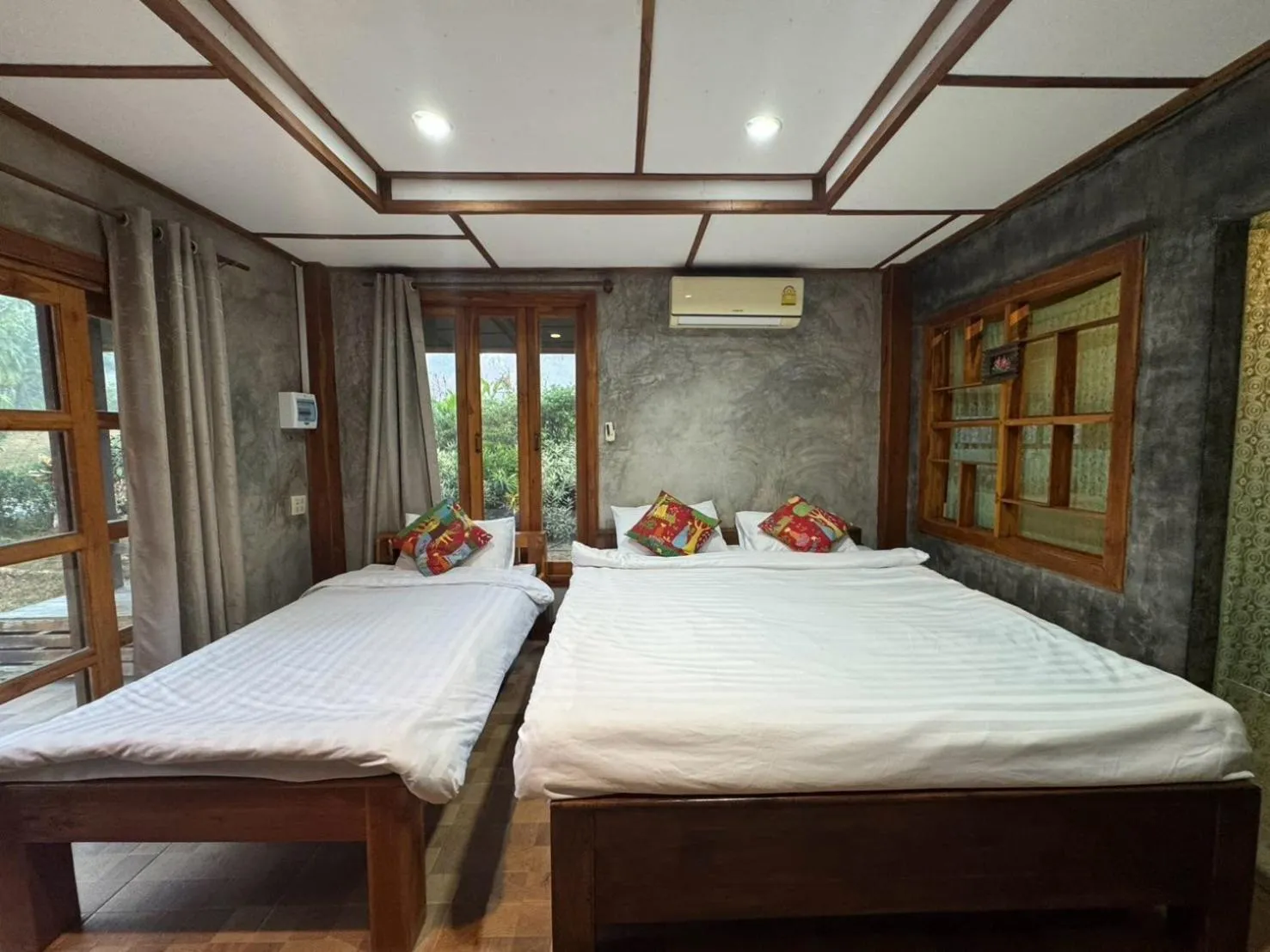 Bed in The Nanda Resort