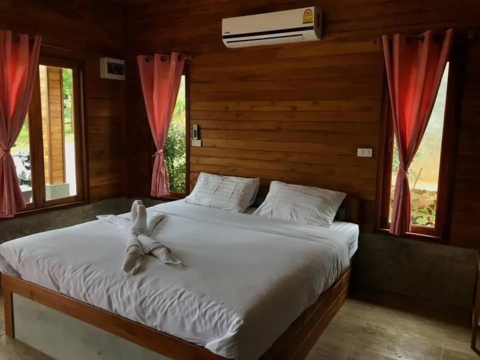 Bed in The Nanda Resort