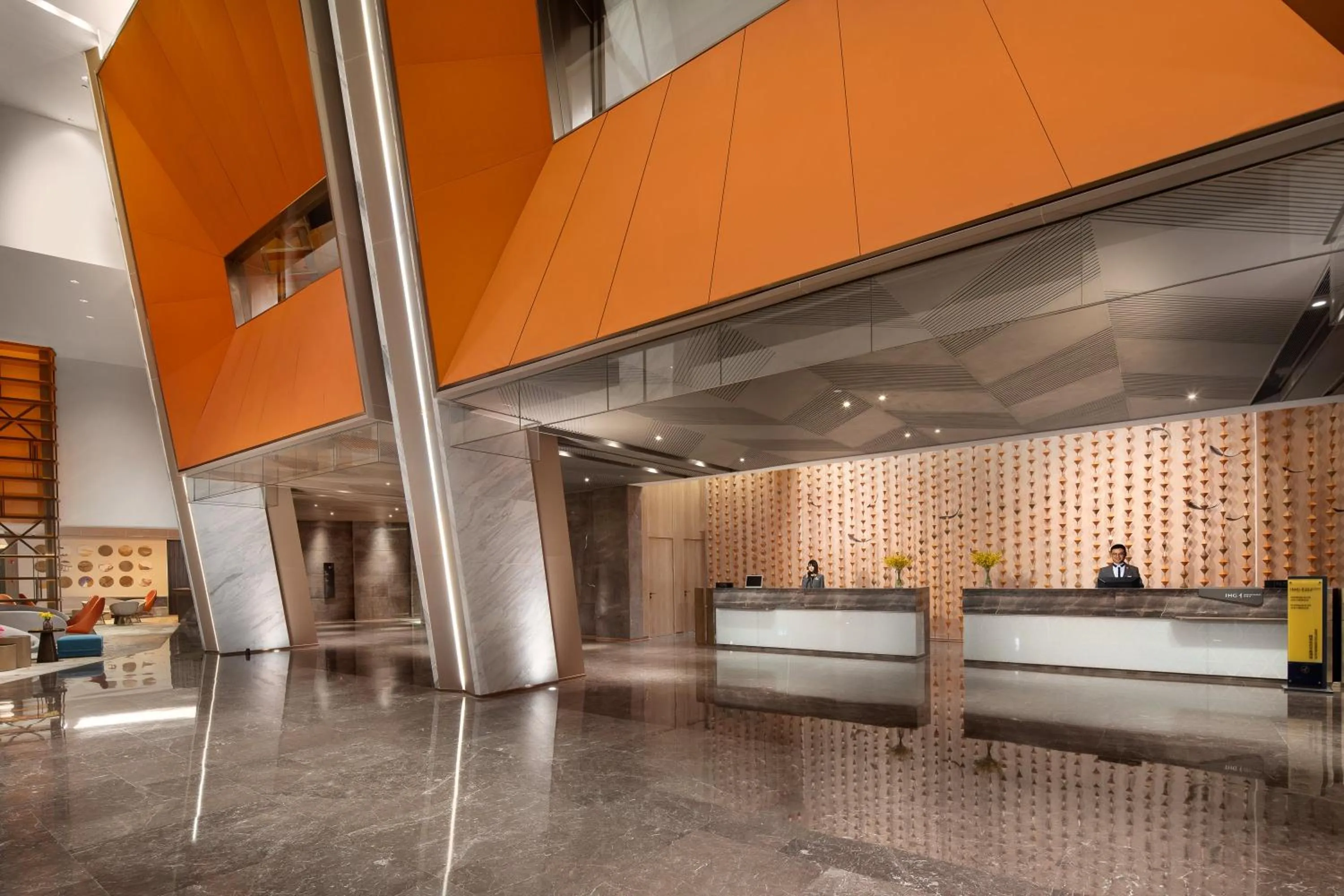 Property building in voco Shanghai Hongqiao Hub by IHG