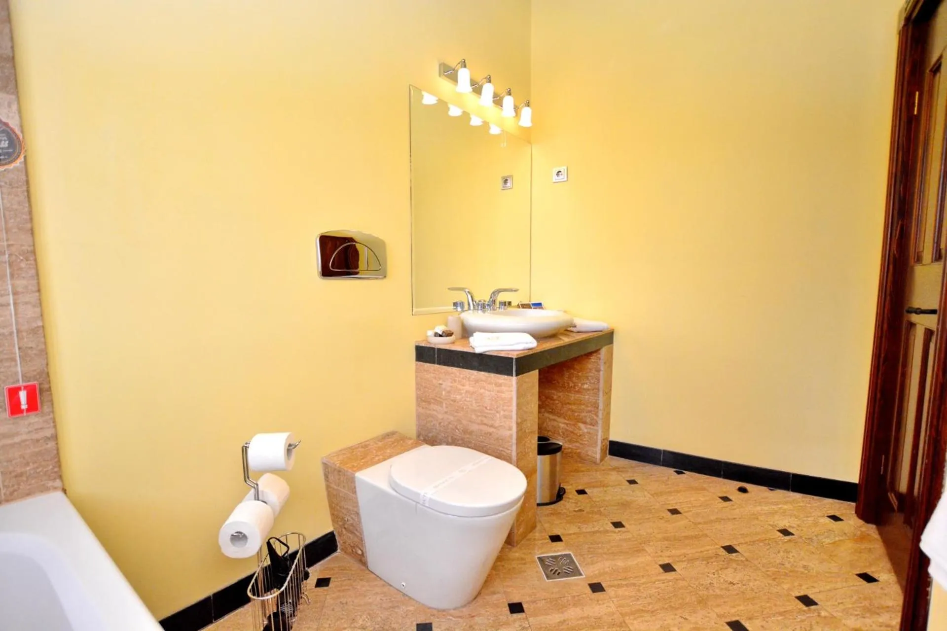 Toilet in Casa Georgius Krauss Sighisoara