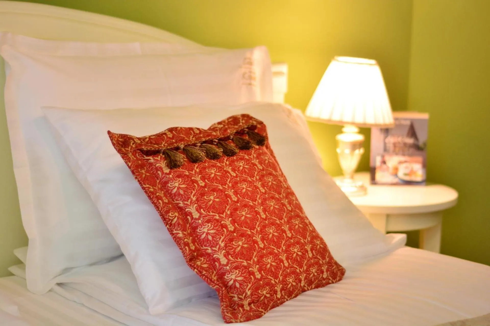 Decorative detail, Bed in Casa Georgius Krauss Sighisoara