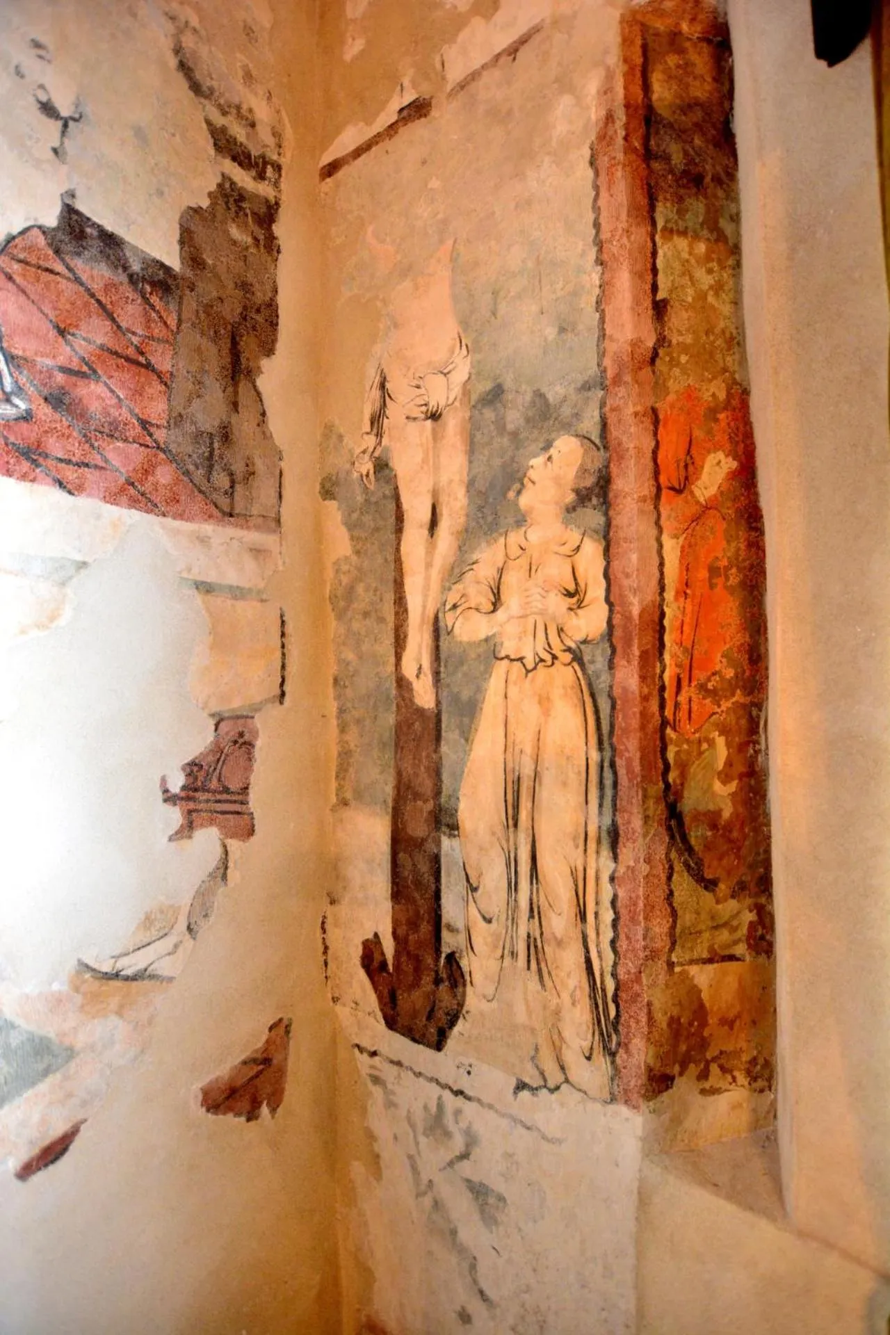 Decorative detail in Casa Georgius Krauss Sighisoara