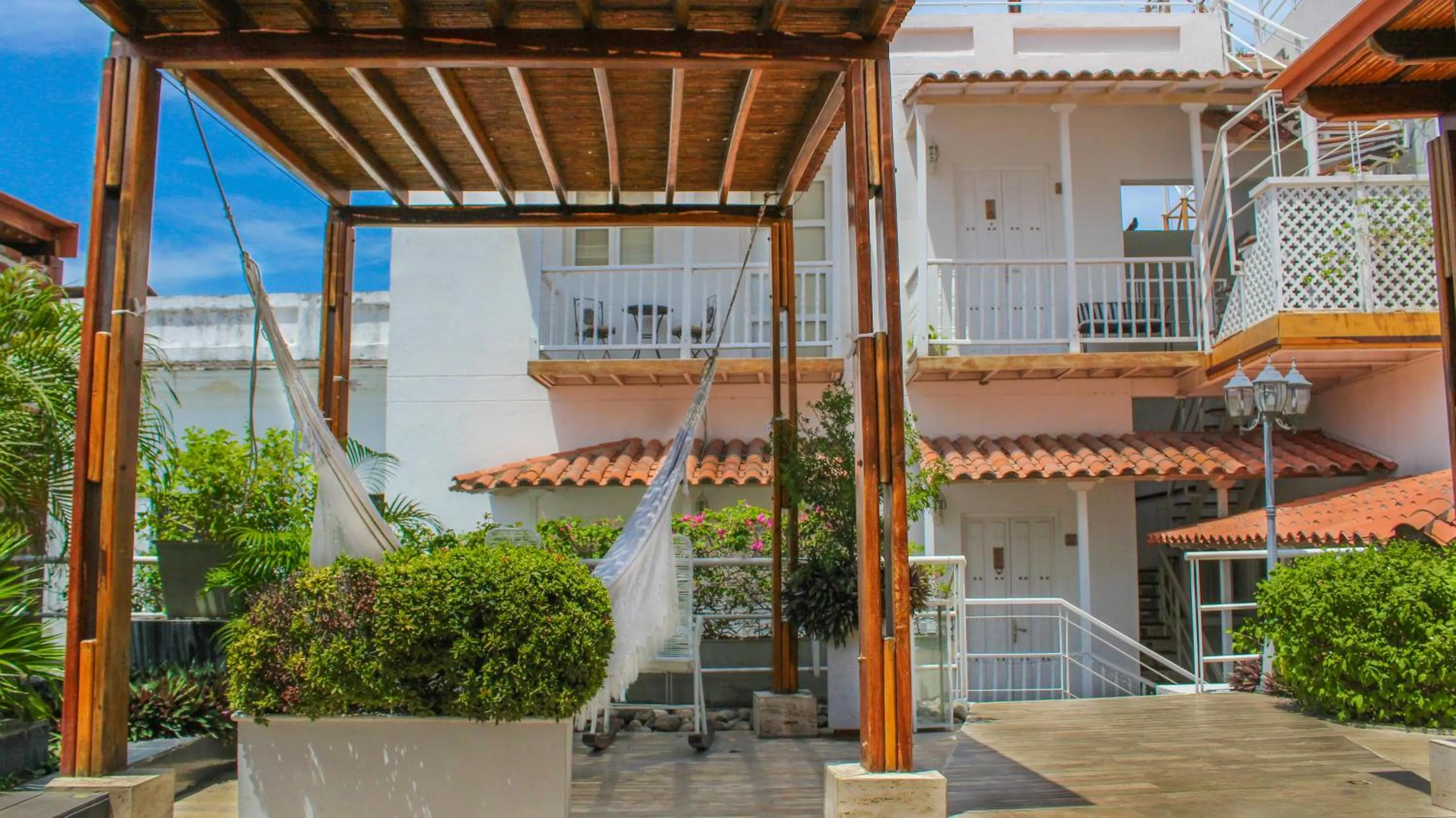 Bird's eye view in Hotel Boutique Don Pepe