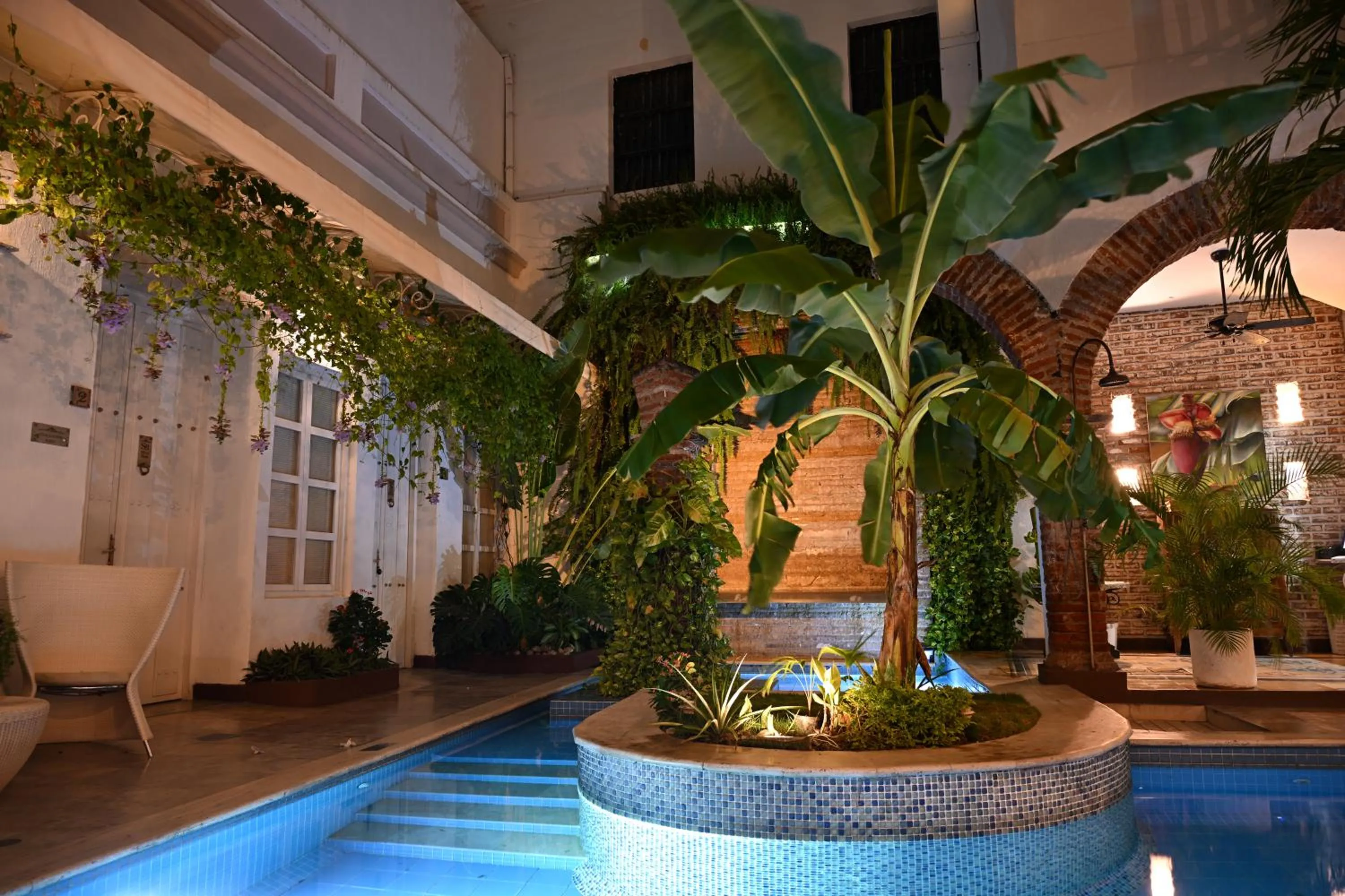 Swimming pool in Hotel Boutique Don Pepe