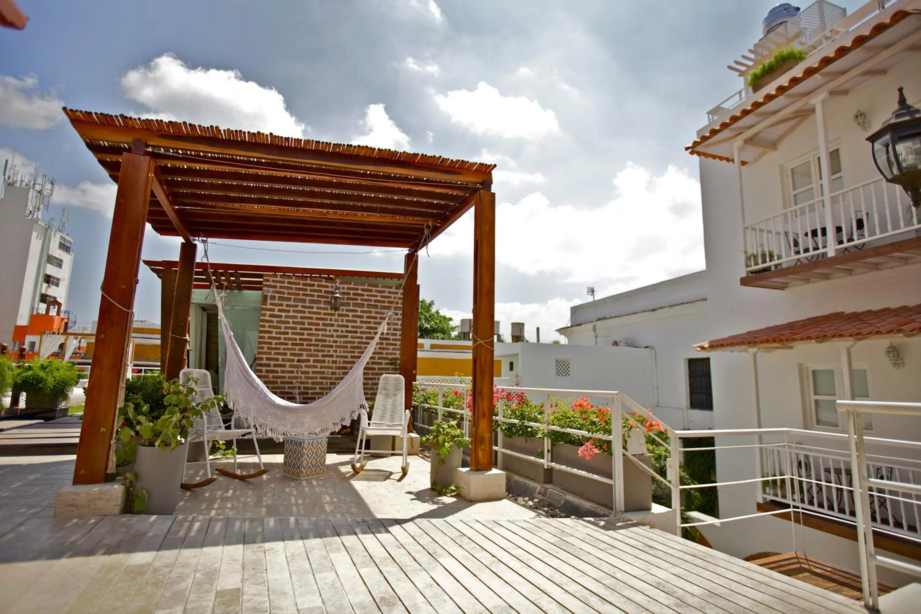 Balcony/Terrace in Hotel Boutique Don Pepe