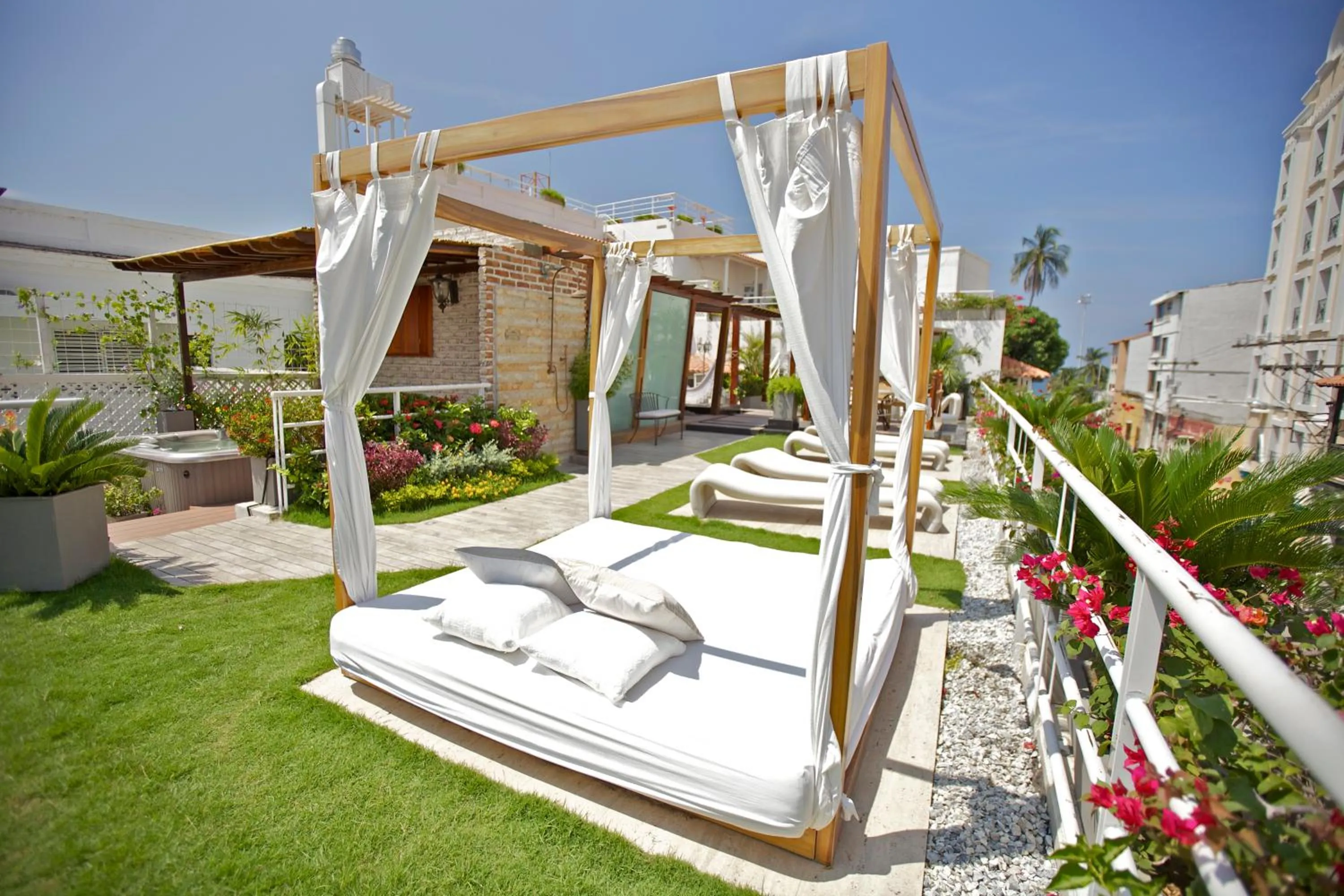 On site in Hotel Boutique Don Pepe