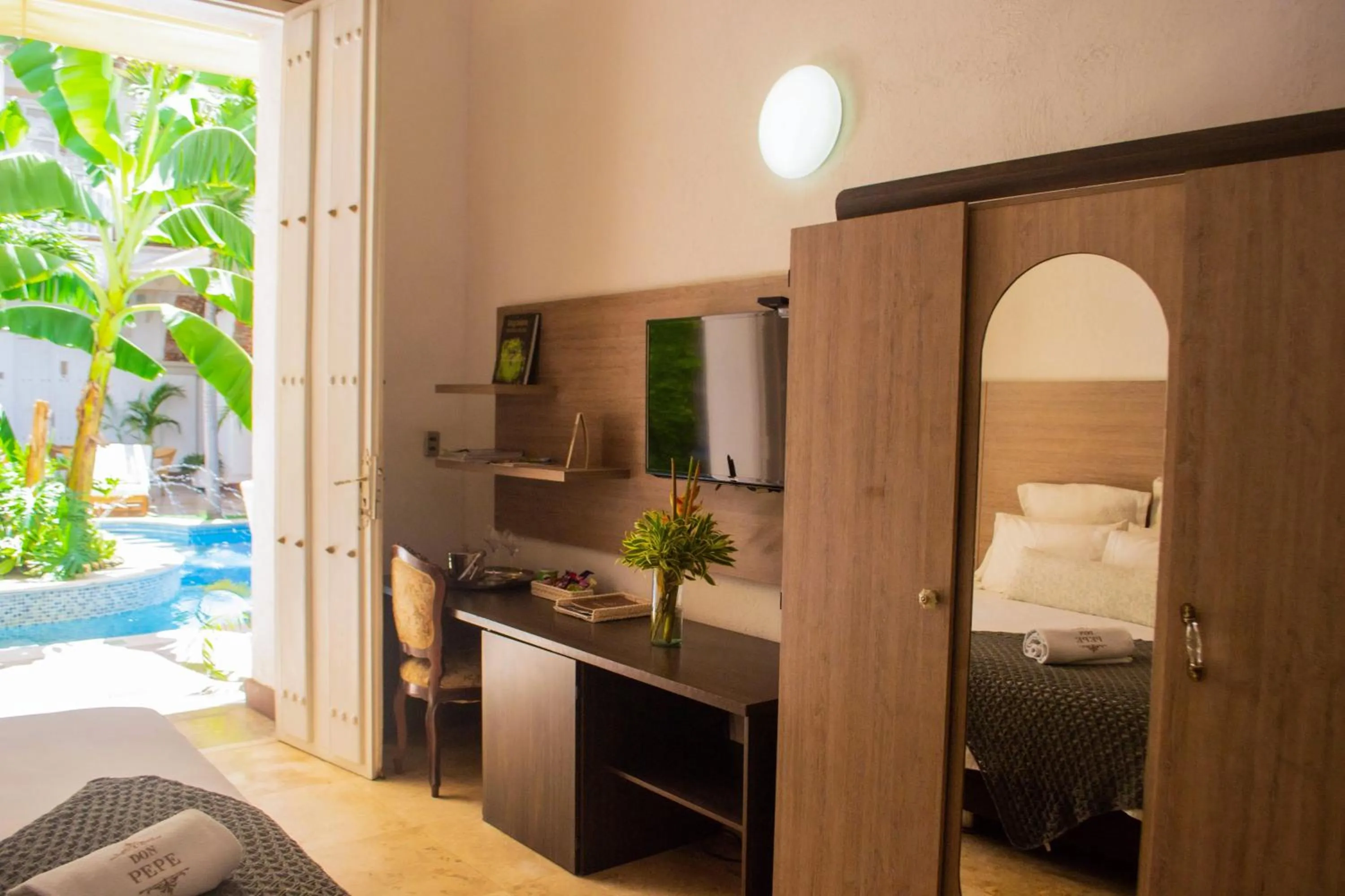 Natural landscape, Bed in Hotel Boutique Don Pepe