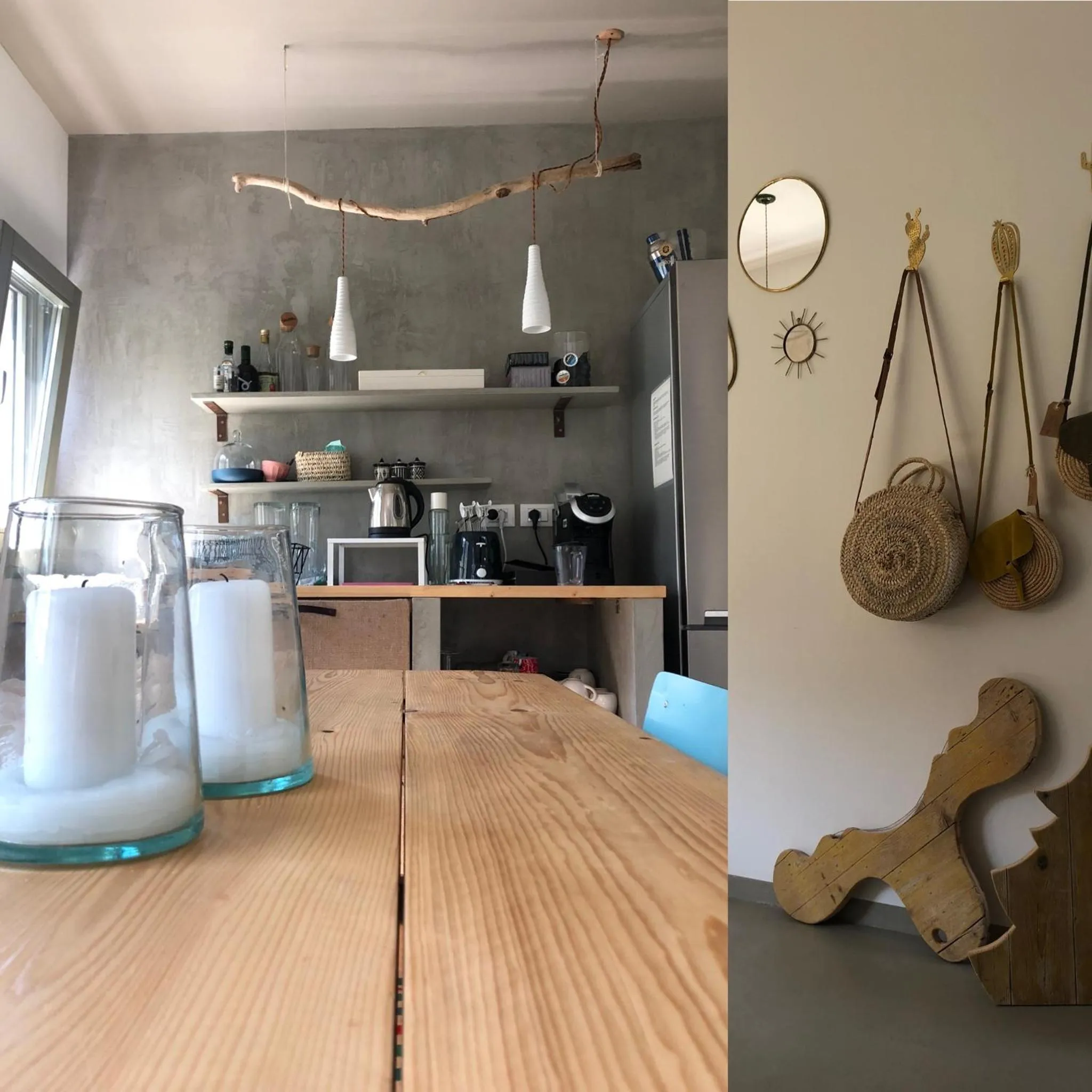 Kitchen or kitchenette in Casitamia b&b