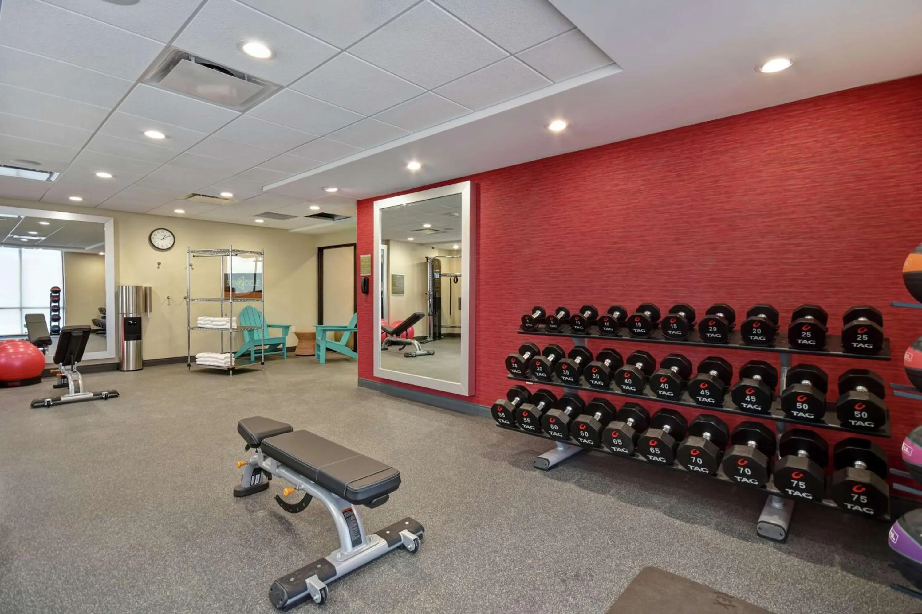 Fitness centre/facilities in Home2 Suites By Hilton Taylor Detroit