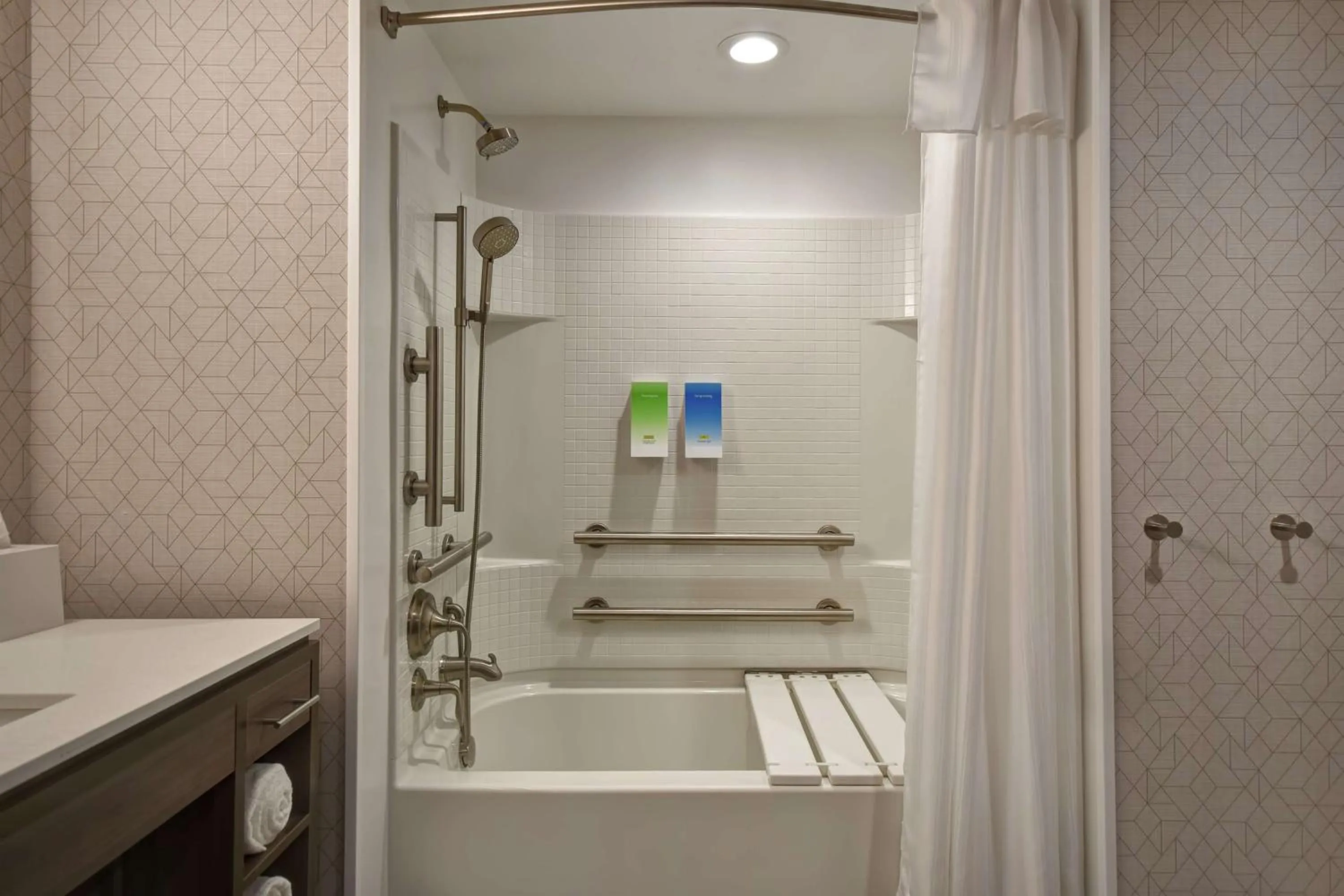 Bathroom in Home2 Suites By Hilton Taylor Detroit