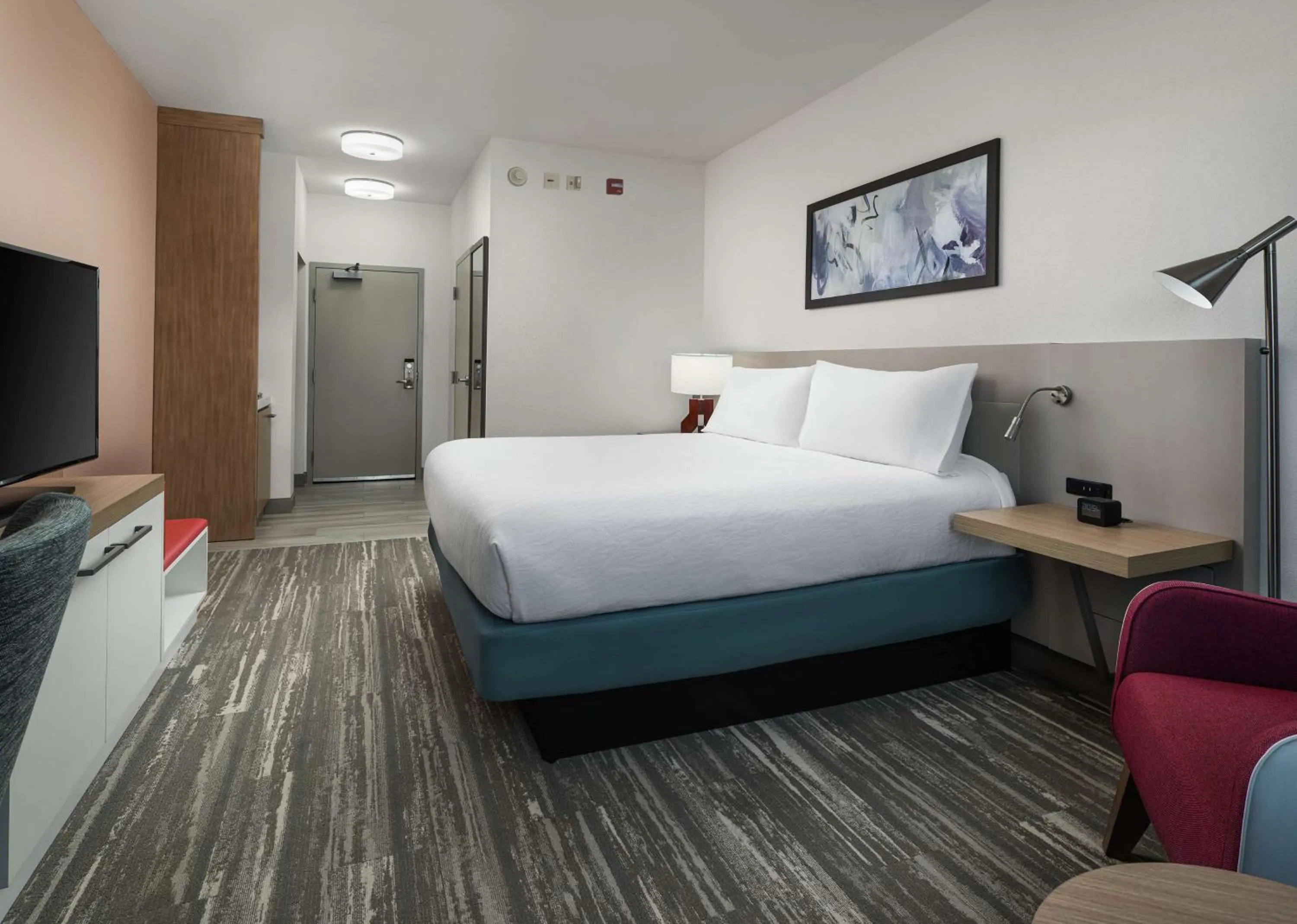 Bedroom, Bed in Hilton Garden Inn Olive Branch, Ms