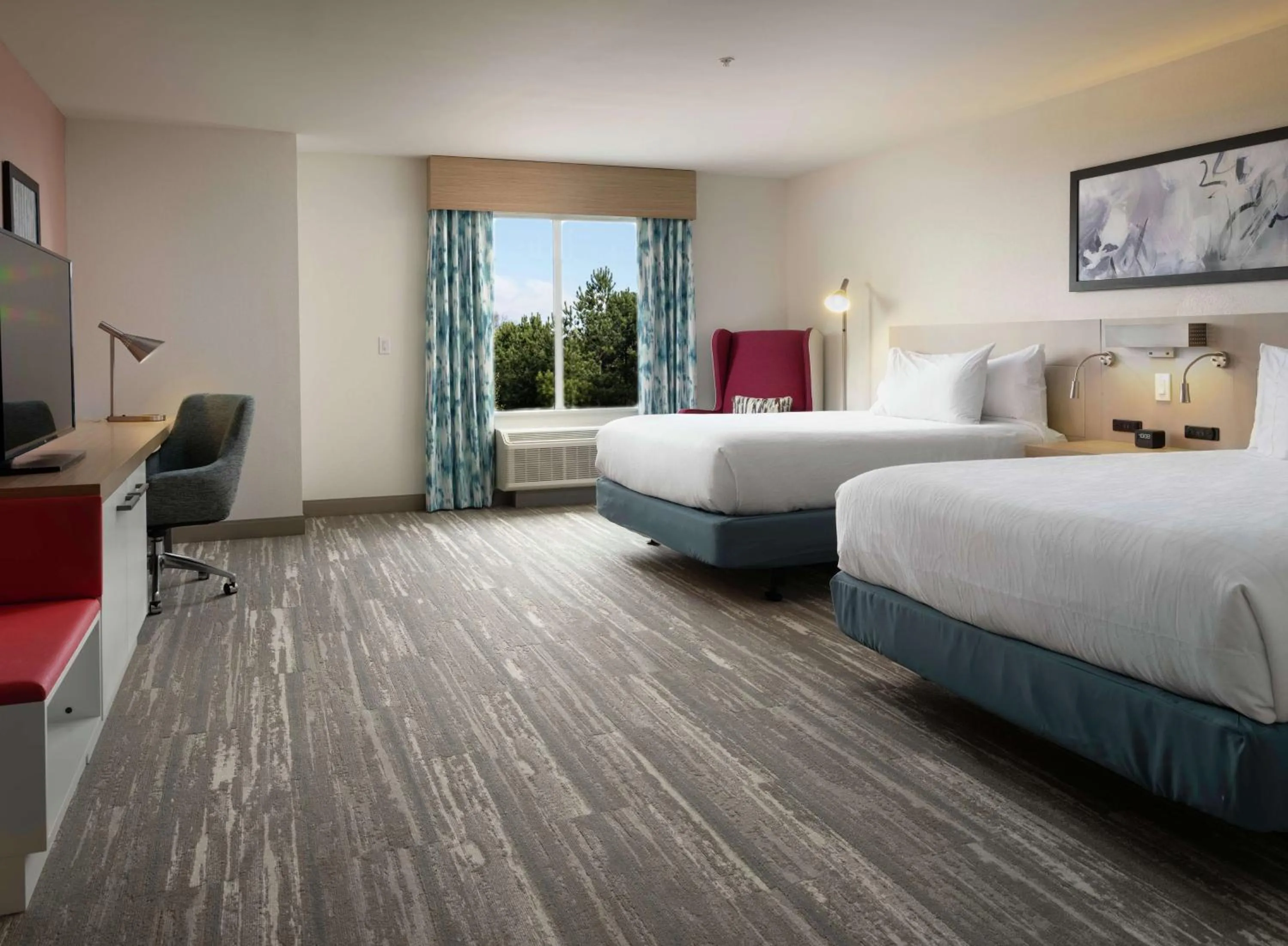 Bedroom, Bed in Hilton Garden Inn Olive Branch, Ms