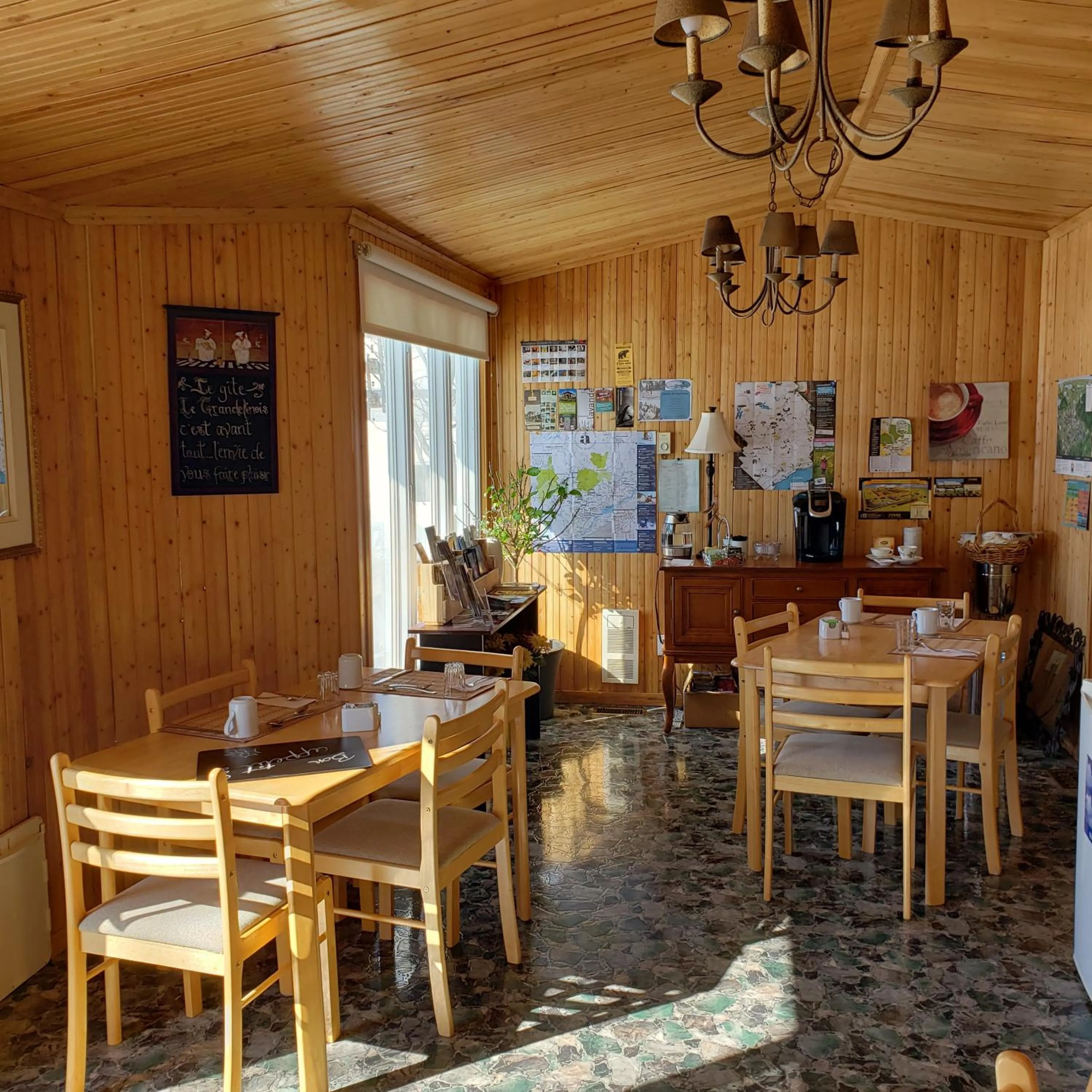 Restaurant/places to eat in Gîte Le Grandelinois