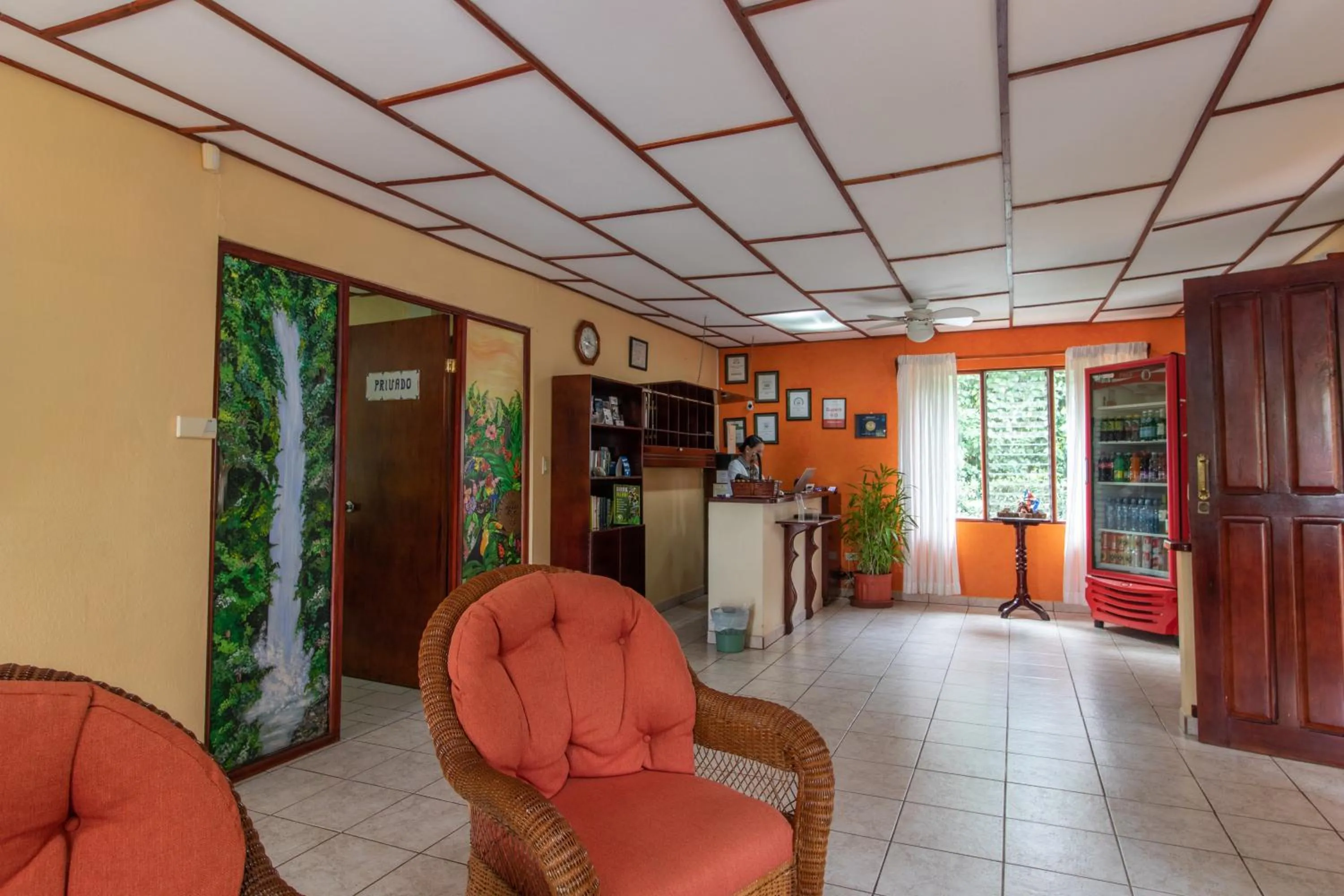Lobby or reception in Hotel La Rosa de America