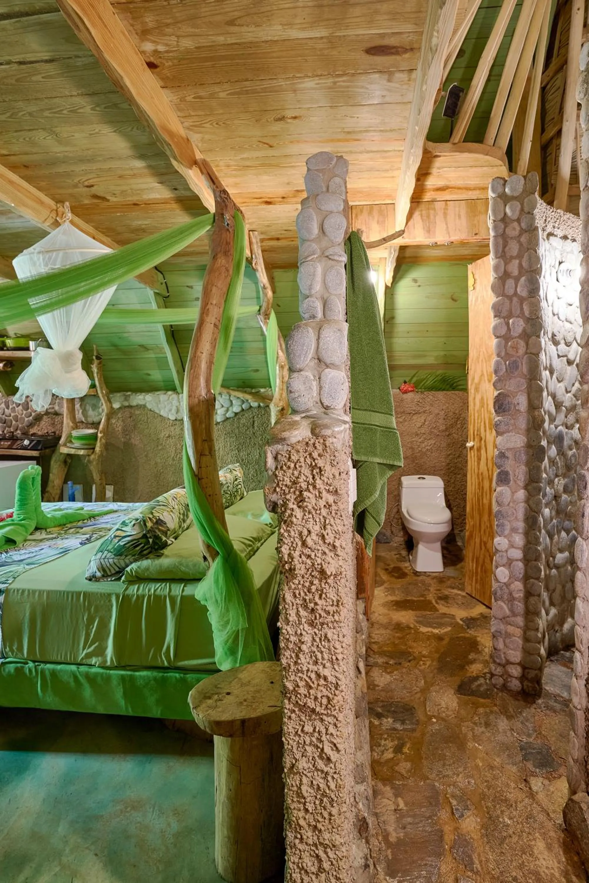 Bathroom in CHALET TROPICAL Hotel & Restaurant-Pizzeria