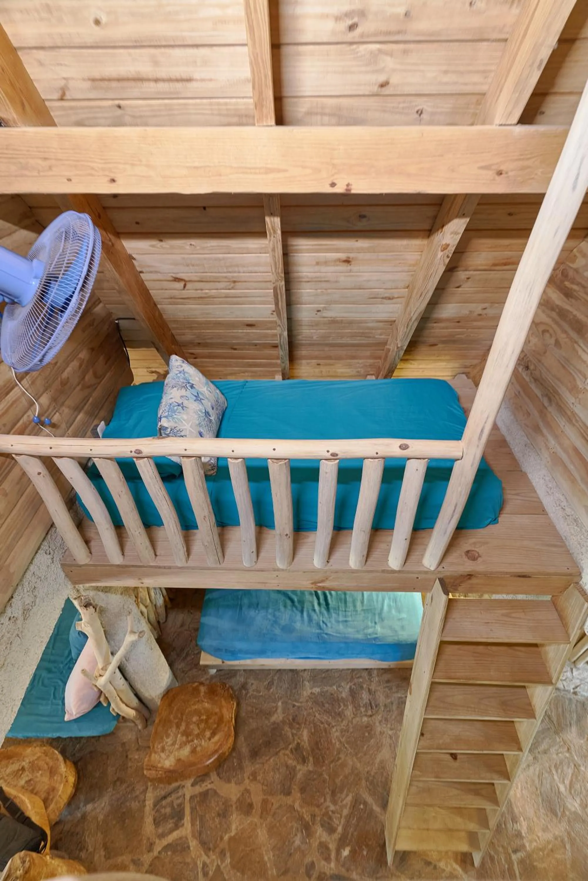 Bed in CHALET TROPICAL Hotel & Restaurant-Pizzeria