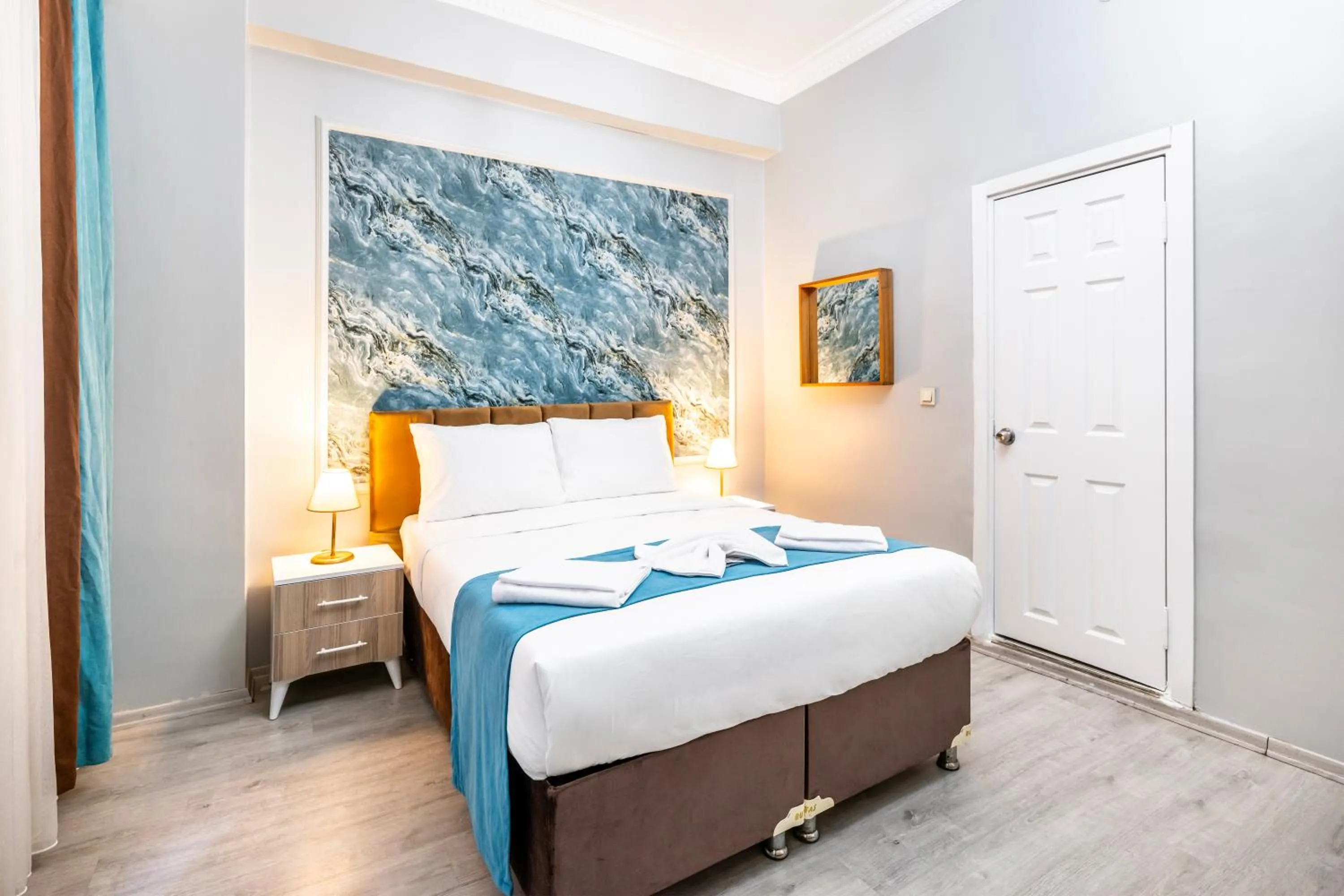 Bed in Taksim Dora Hotel