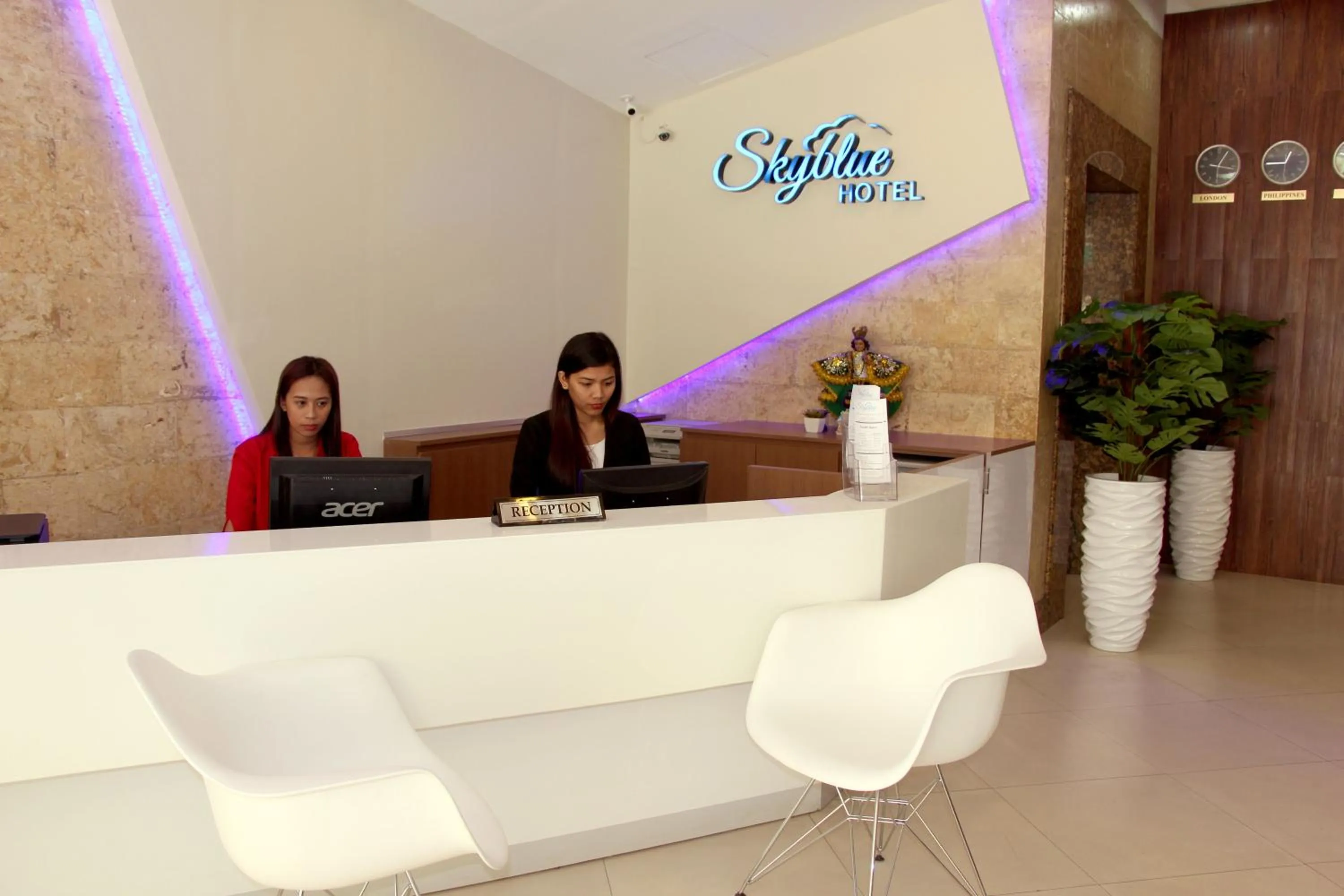 Lobby or reception in Skyblue Hotel