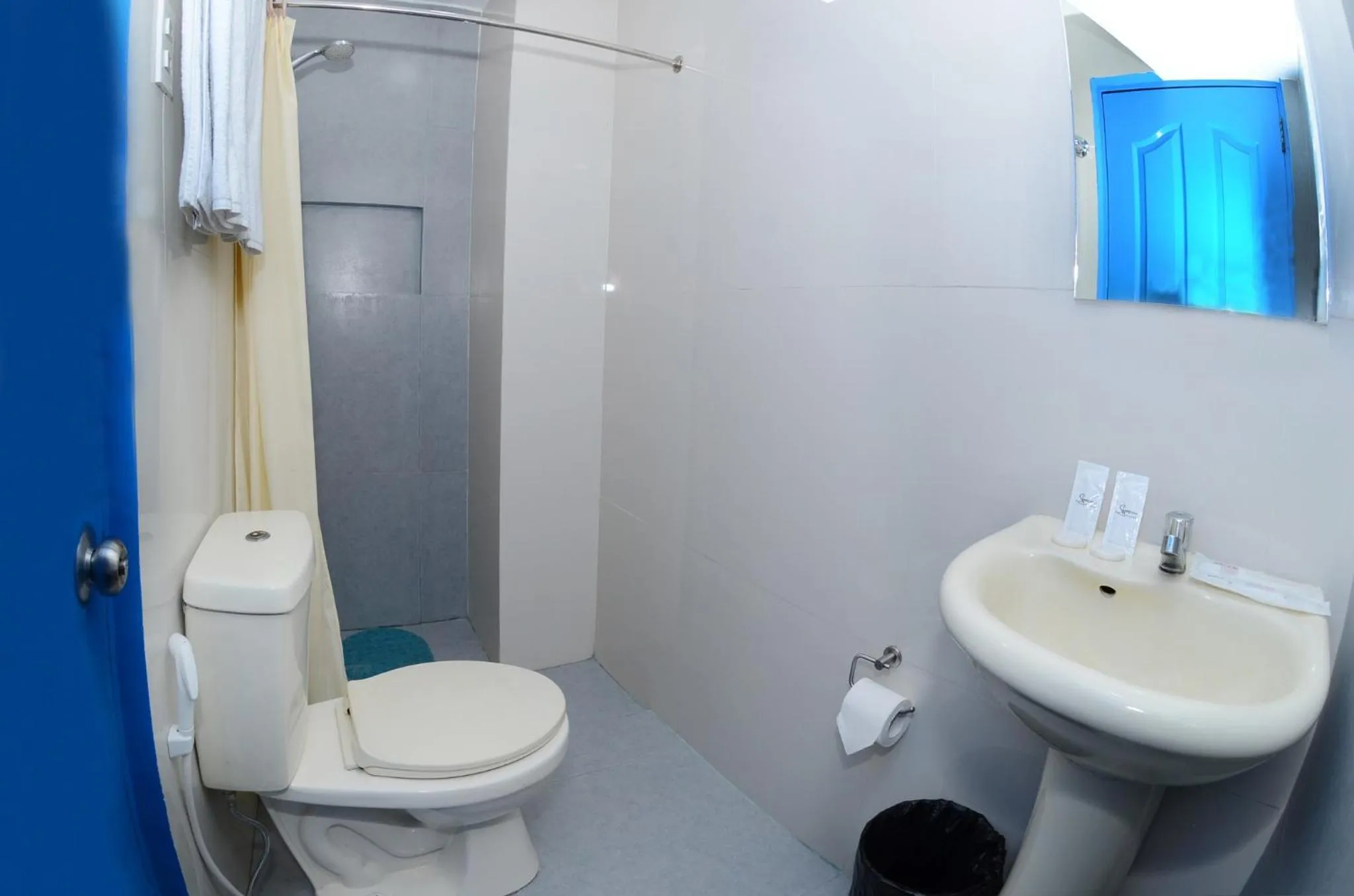 Shower in Skyblue Hotel