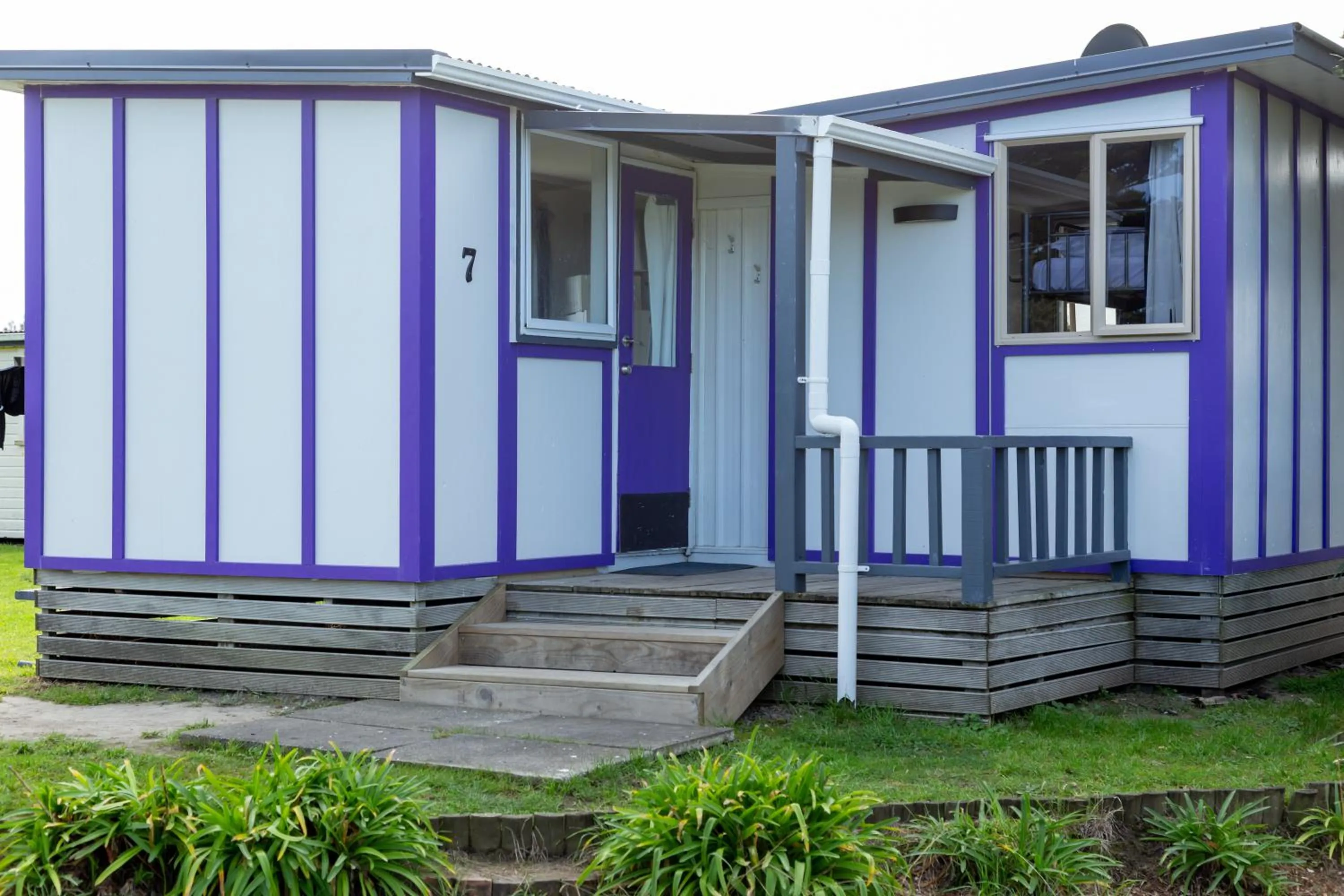 Facade/entrance in Whanganui Seaside Holiday Park