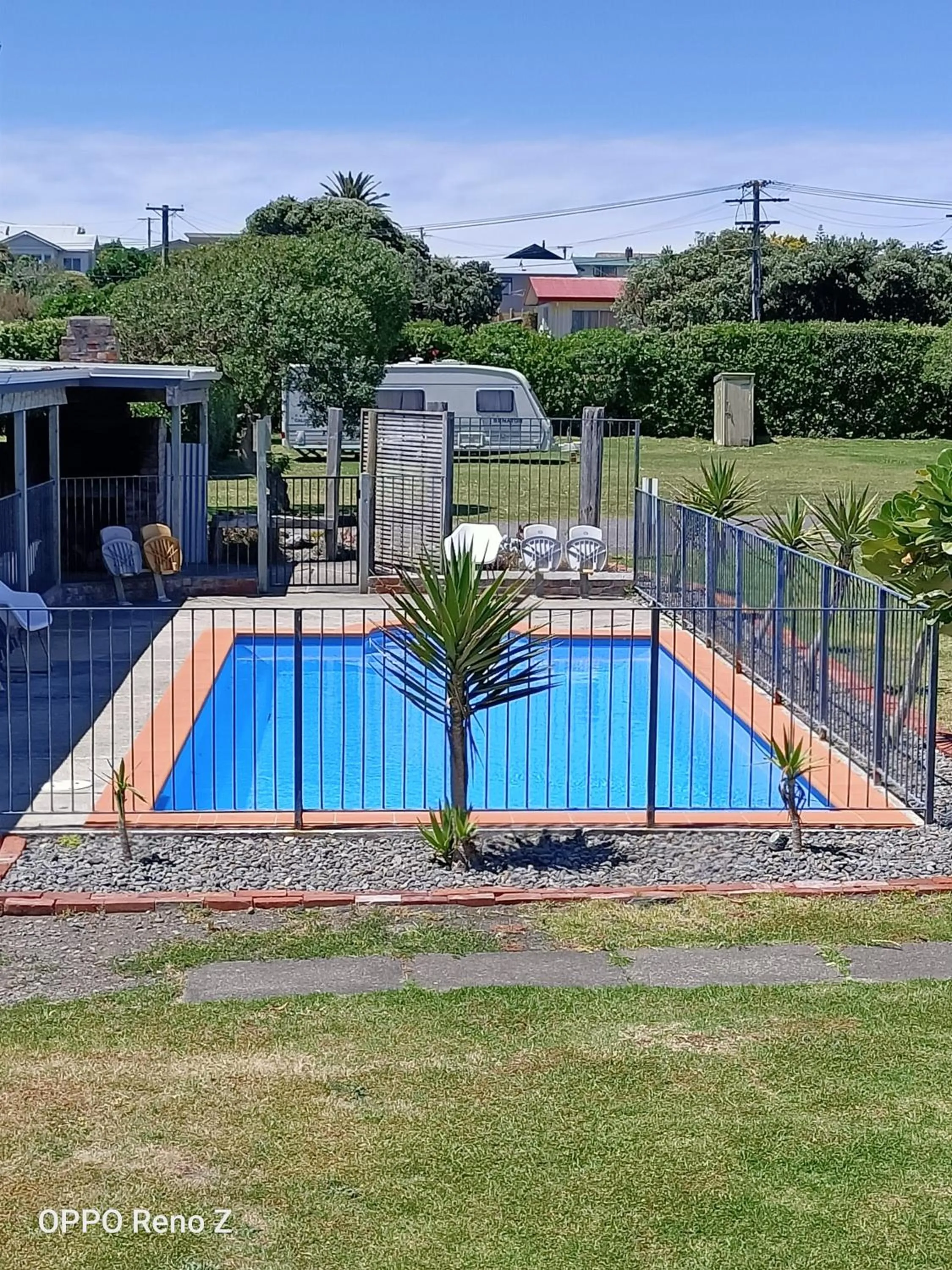 Swimming pool in Whanganui Seaside Holiday Park