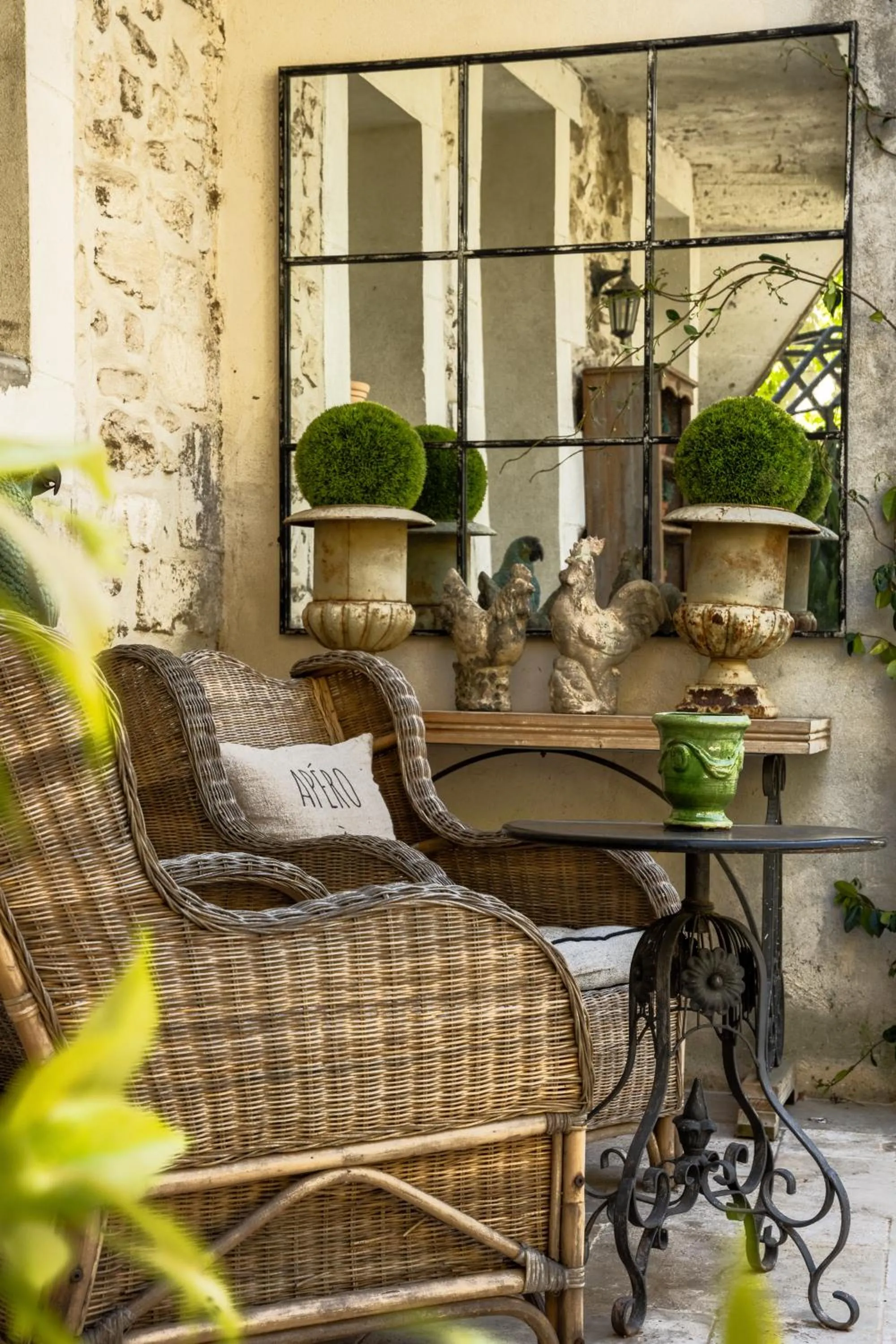 Patio in Hôtel Gounod