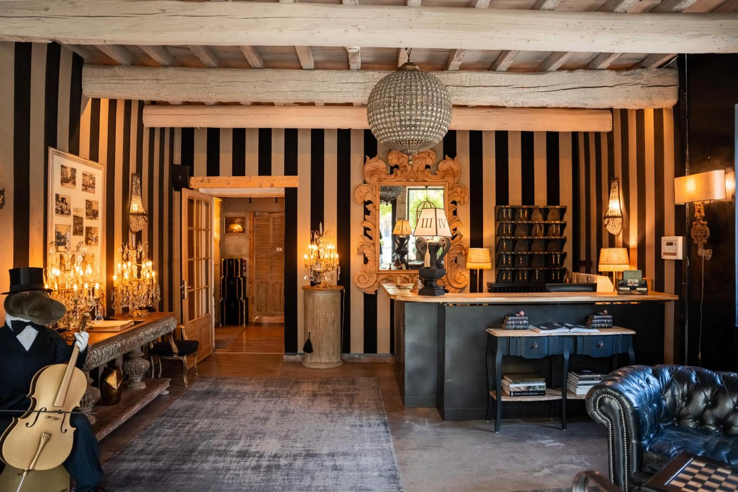 Lobby or reception in Hôtel Gounod