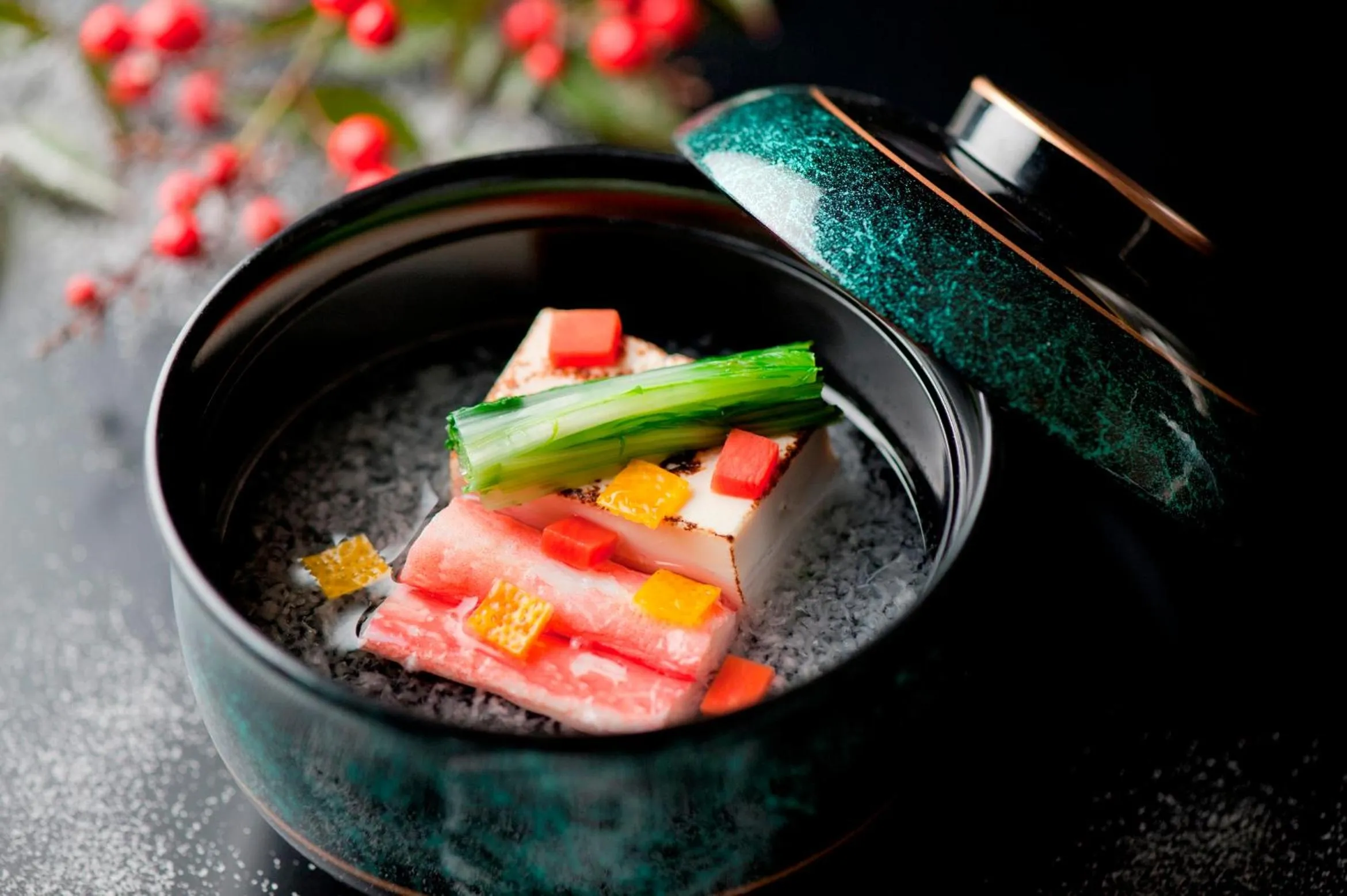 Food close-up in Ranzan