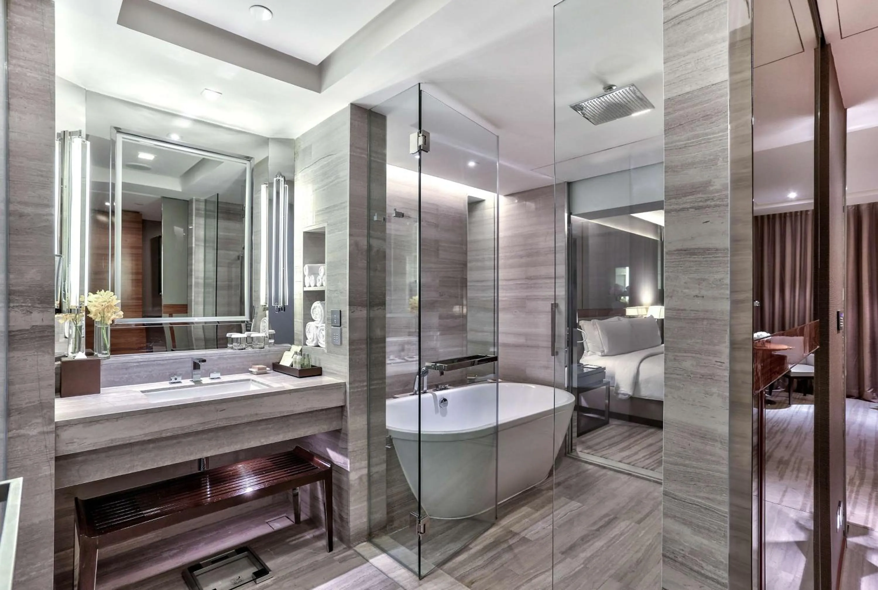 Bathroom in Hilton Sukhumvit Bangkok