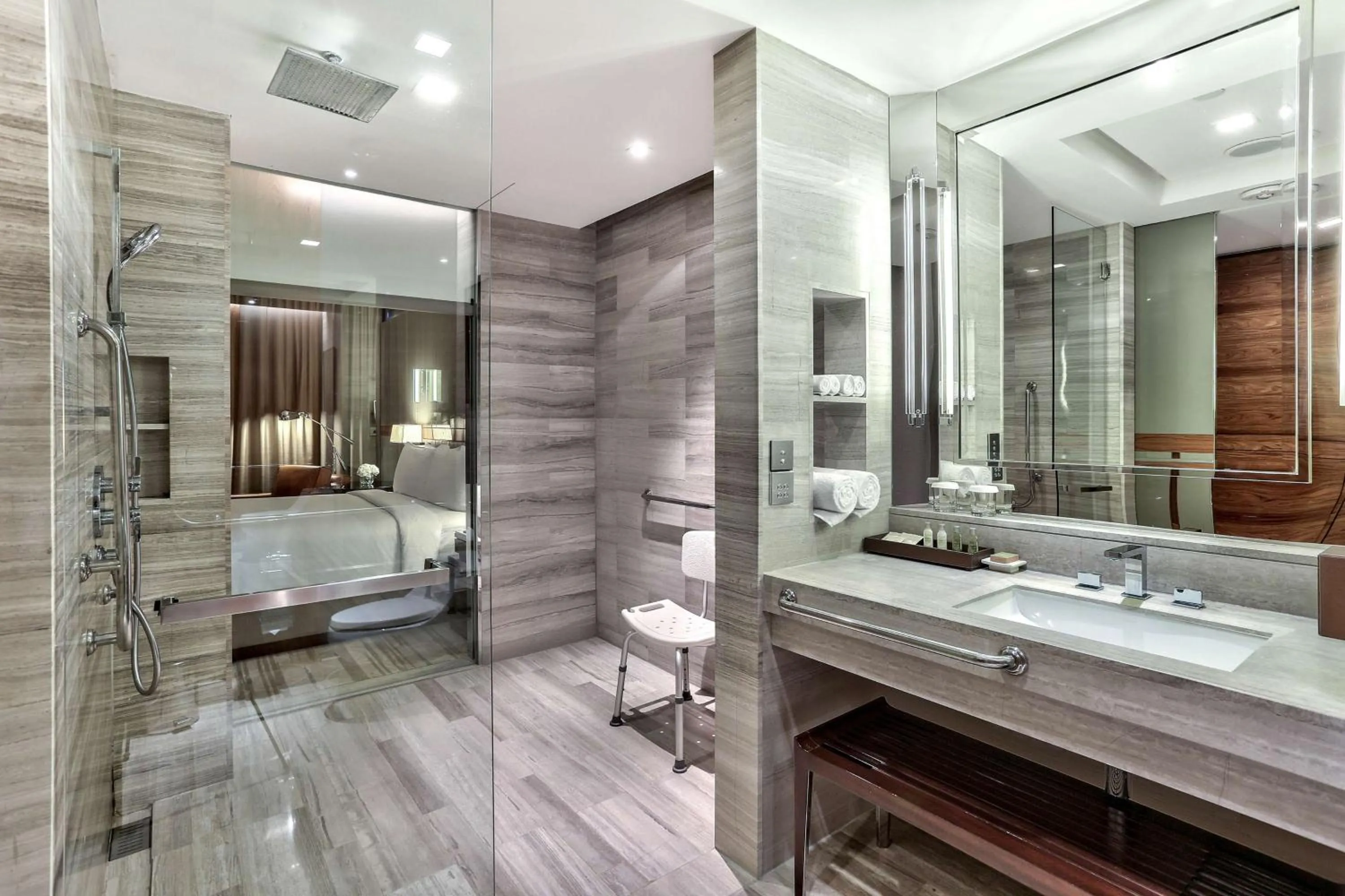 Bathroom in Hilton Sukhumvit Bangkok