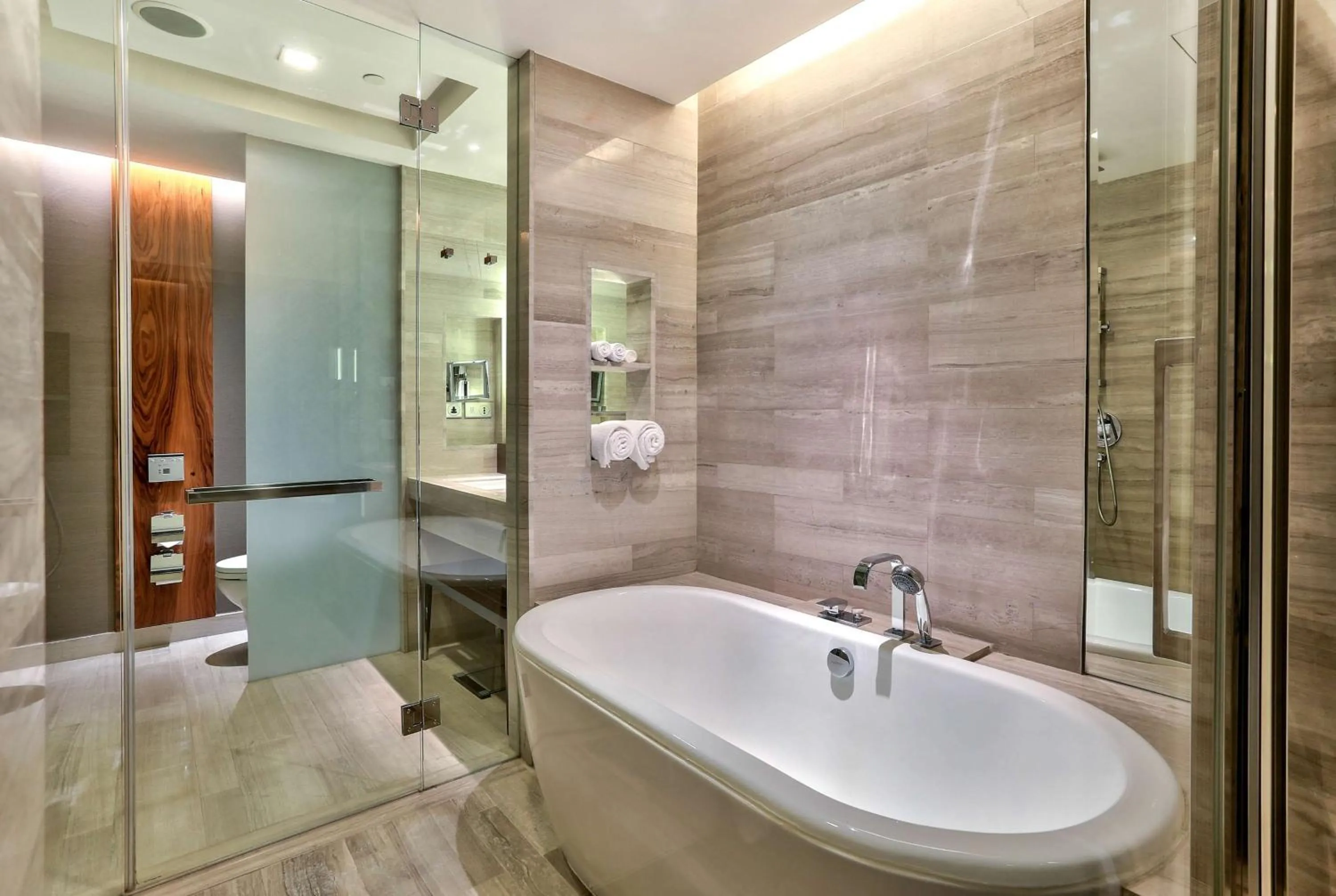 Bathroom in Hilton Sukhumvit Bangkok