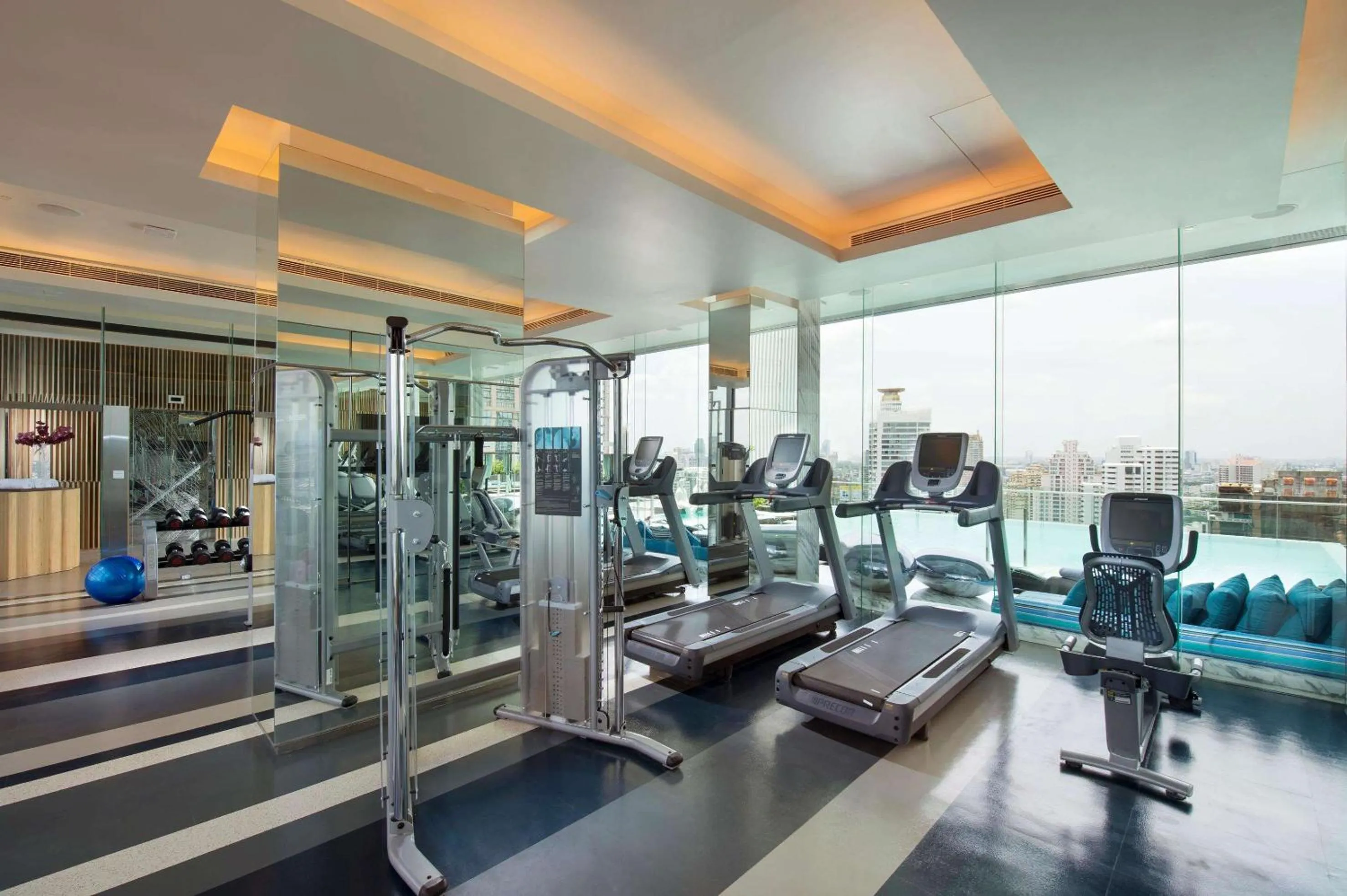 Fitness centre/facilities in Hilton Sukhumvit Bangkok