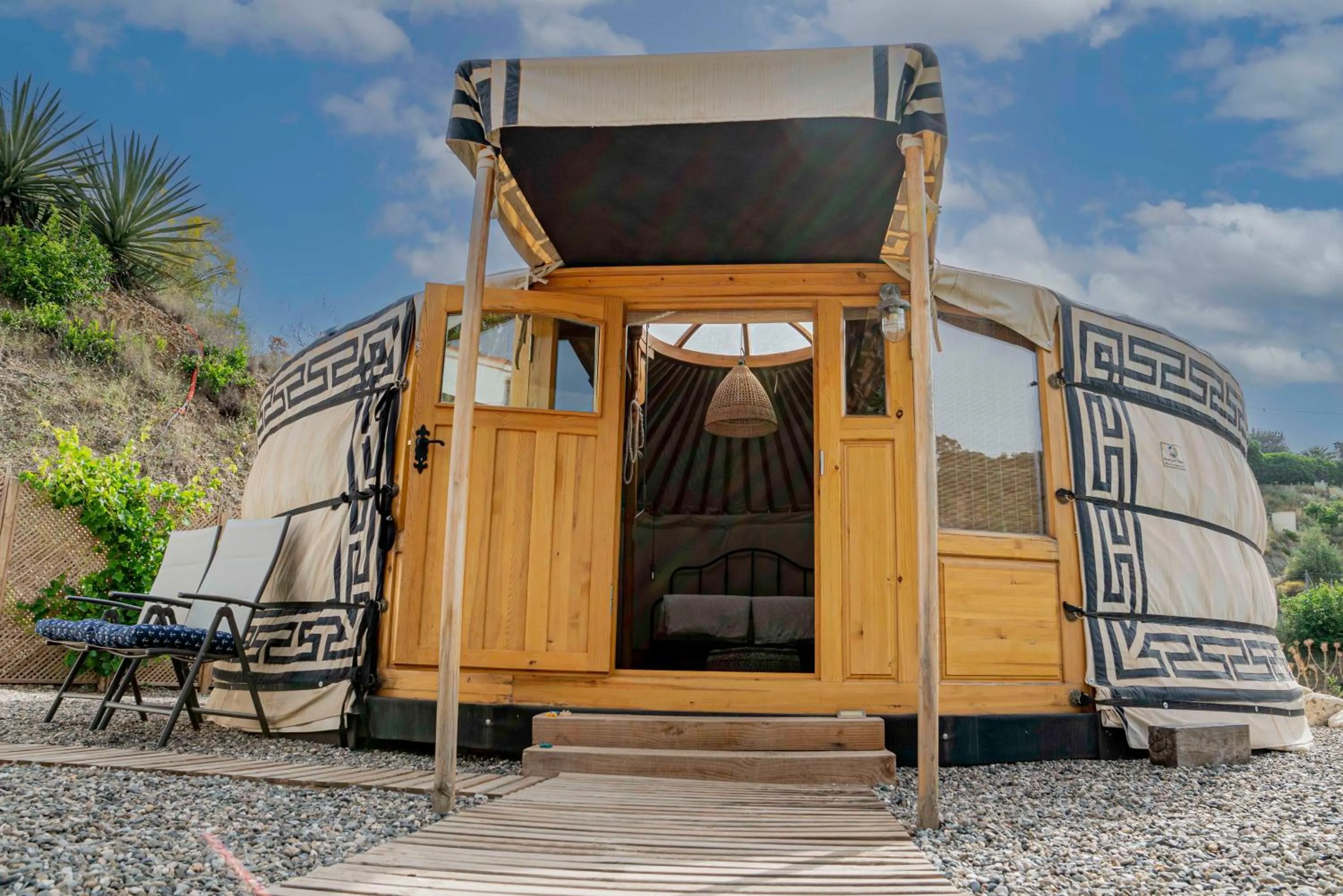 Garden in Finca Las Hierbas B&B