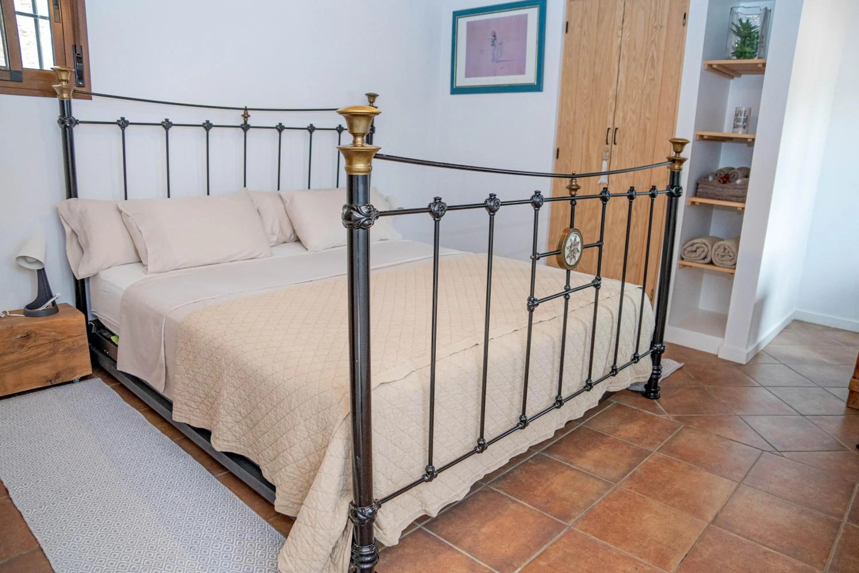 Bed in Finca Las Hierbas B&B