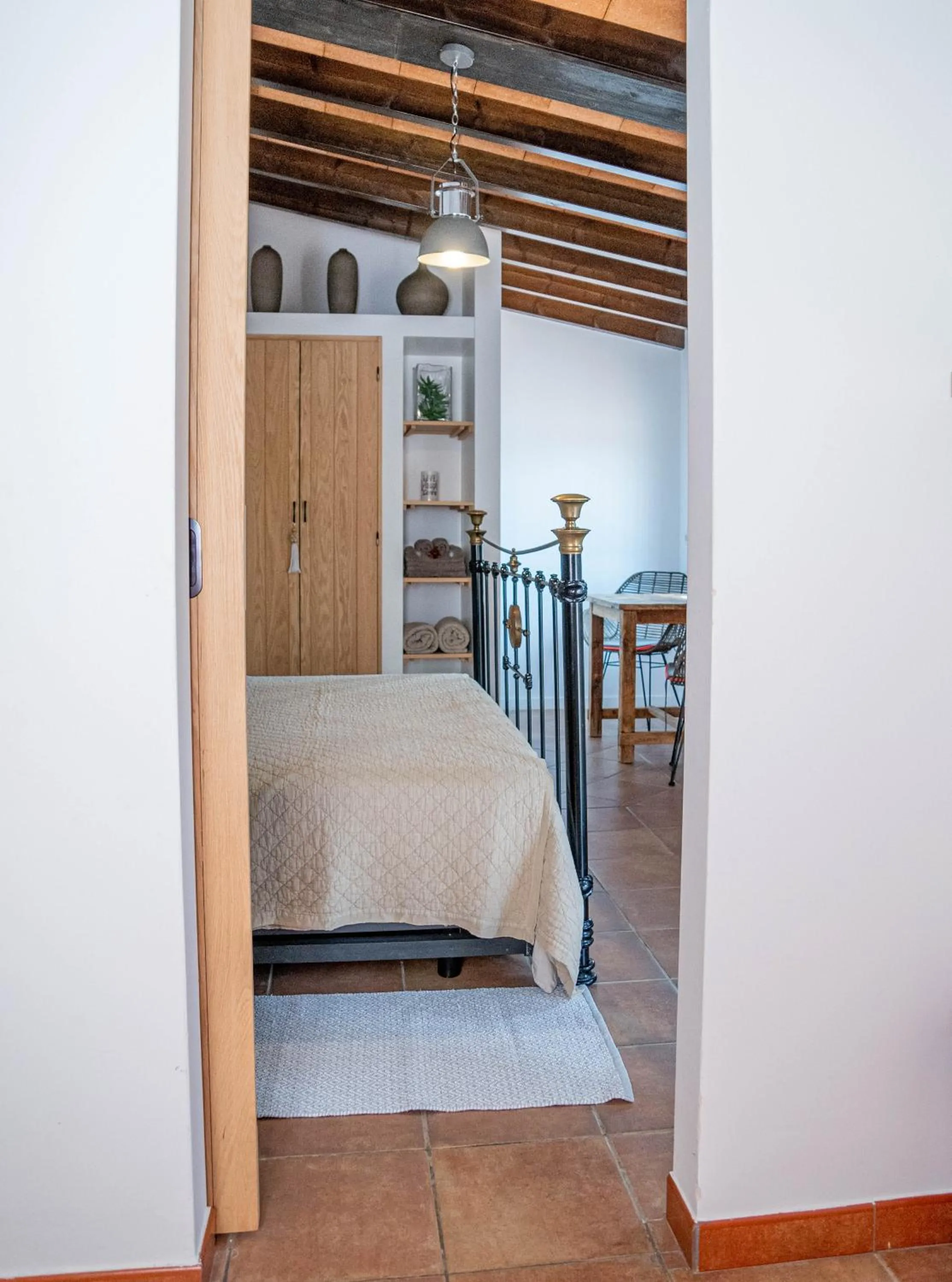 Bedroom, Bed in Finca Las Hierbas B&B