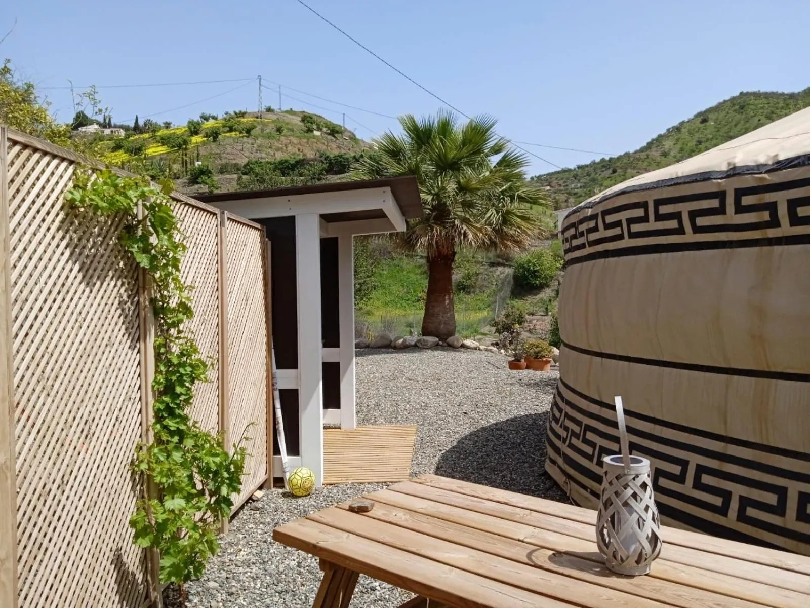 Natural landscape in Finca Las Hierbas B&B