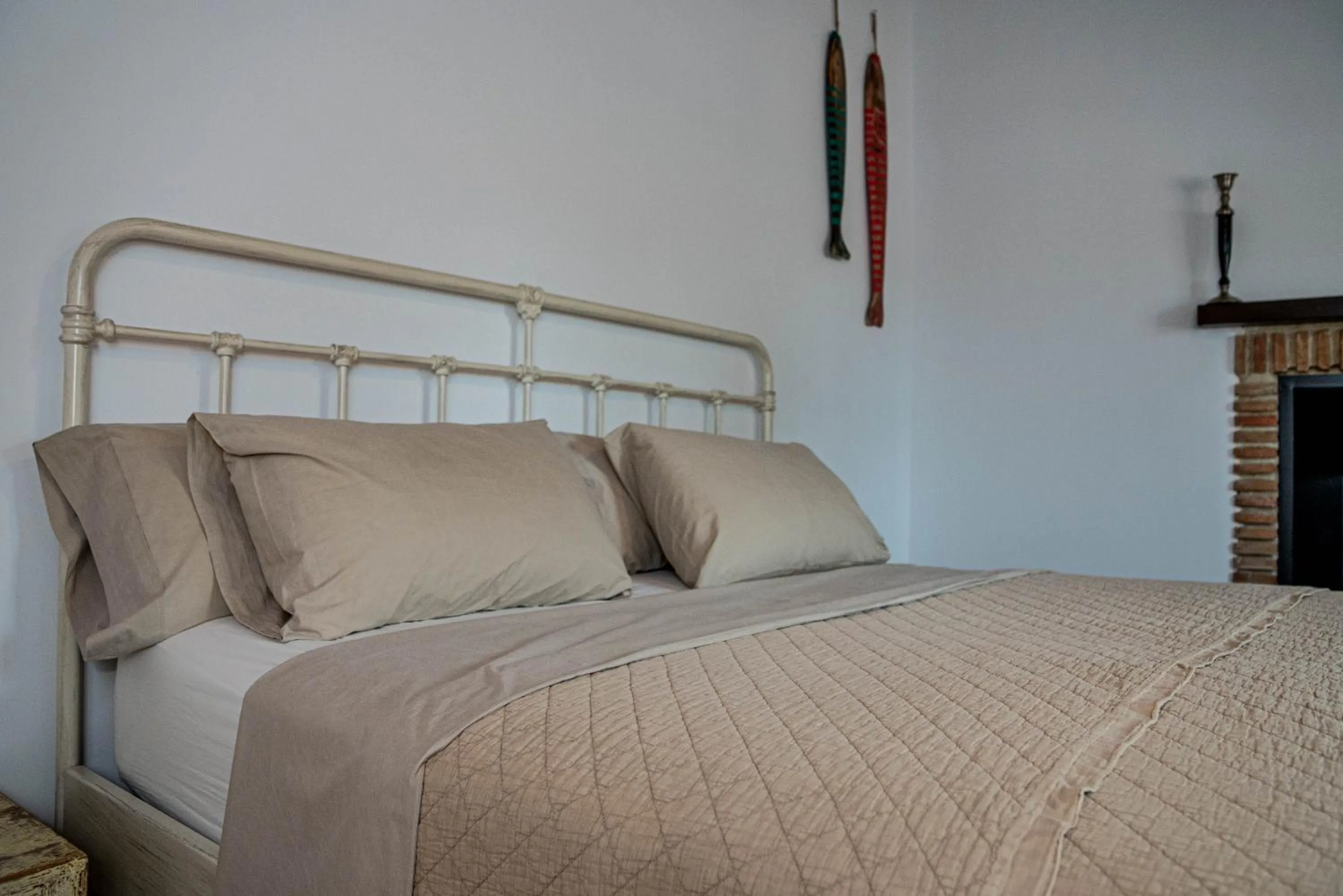 Bed in Finca Las Hierbas B&B