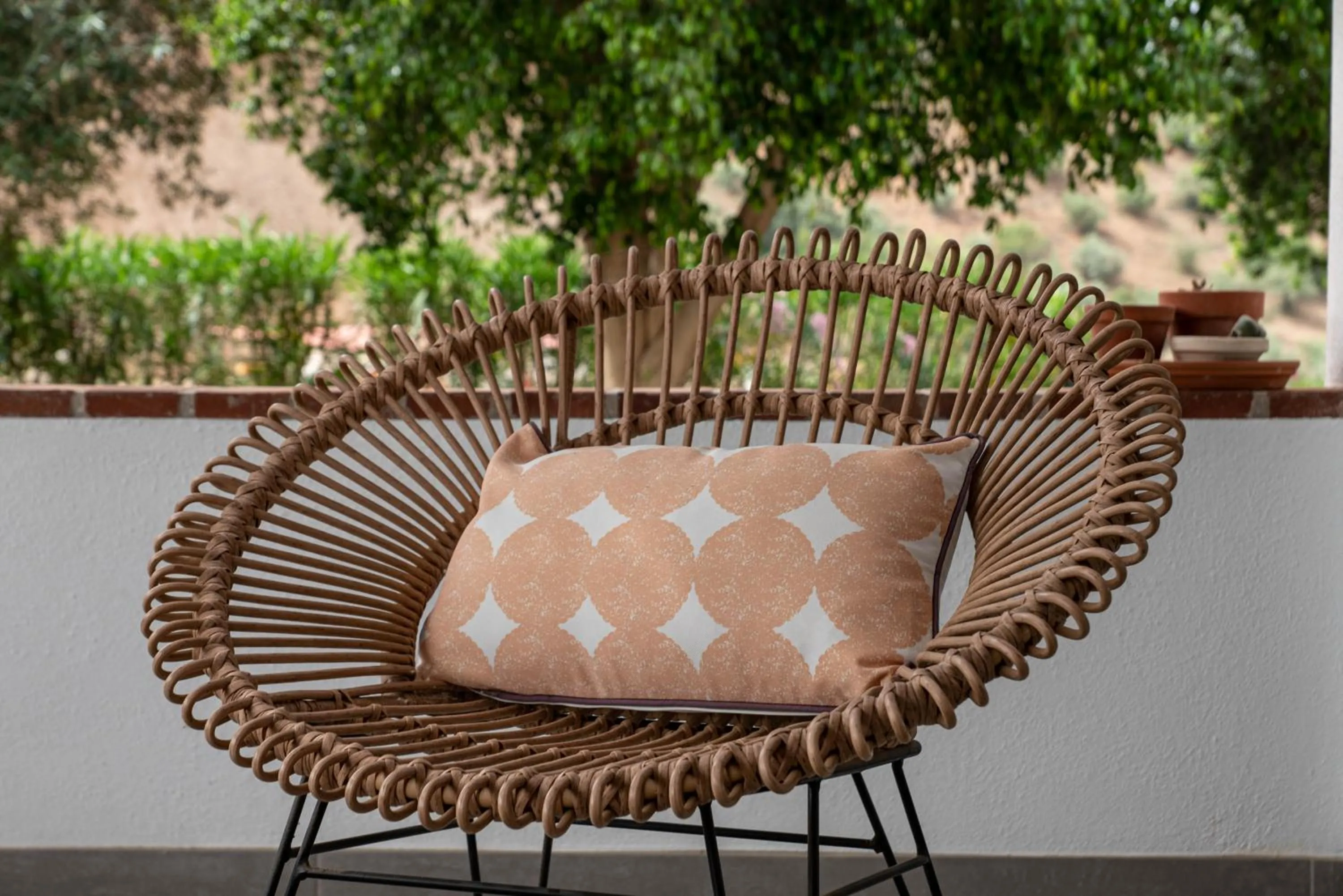 Decorative detail in Finca Las Hierbas B&B