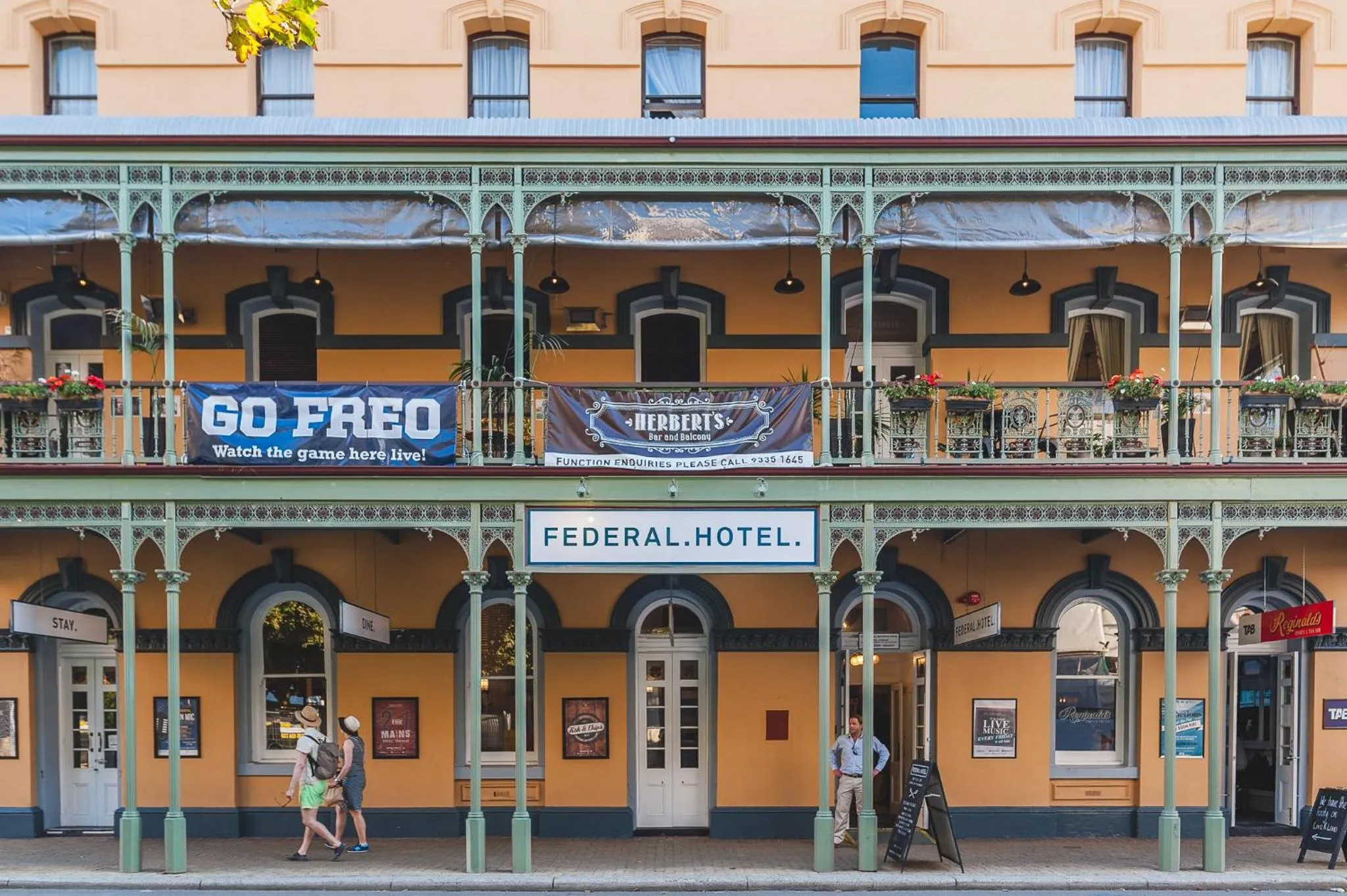 Facade/entrance in The Federal Boutique Hotel