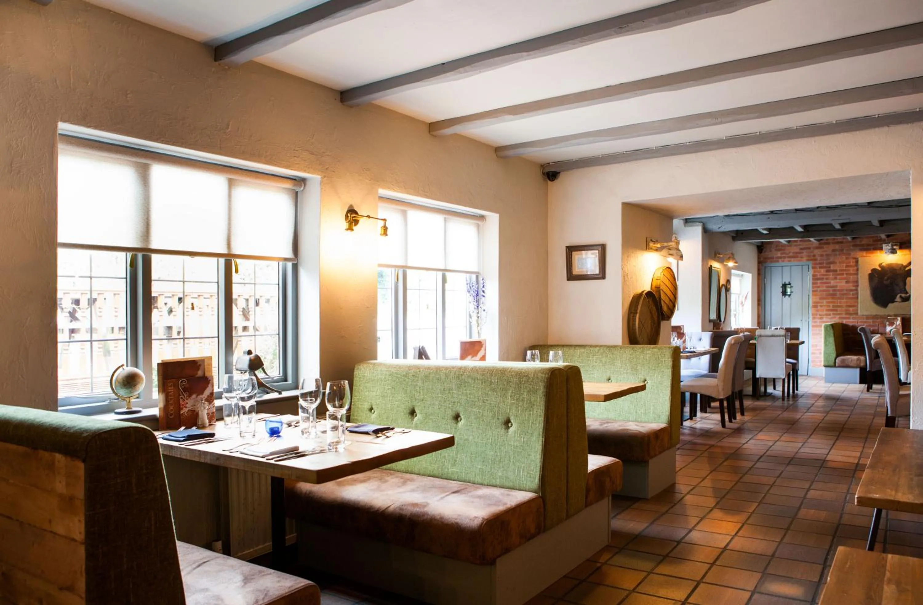 Restaurant/places to eat in The Chequers at Burcot