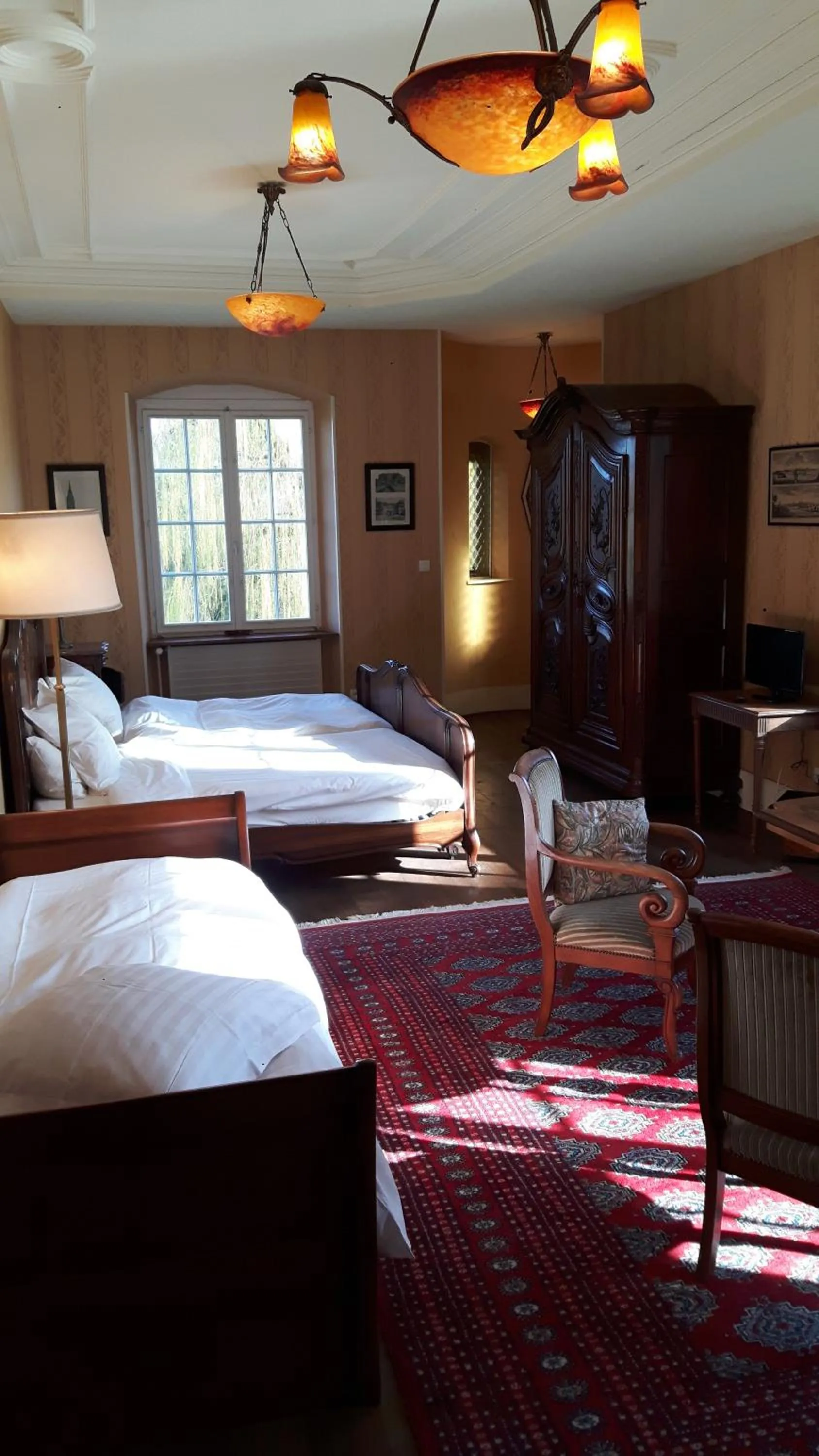 Photo of the whole room, Bed in Château De Werde