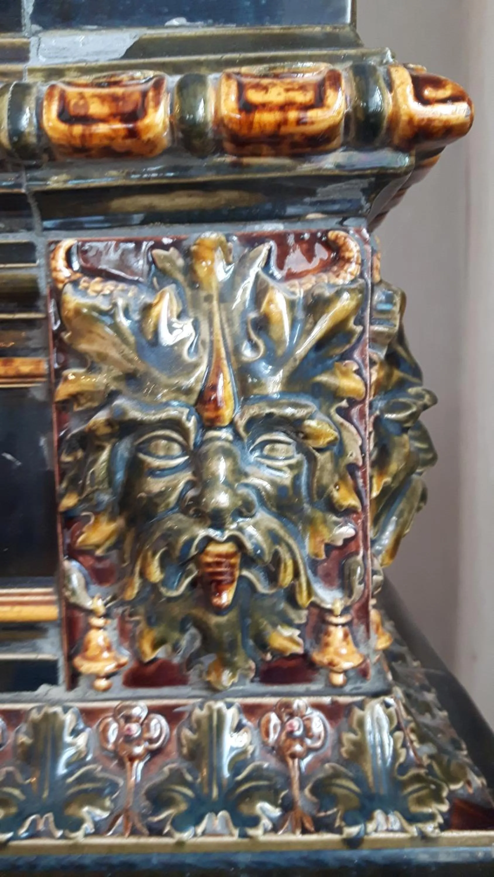 Decorative detail in Château De Werde