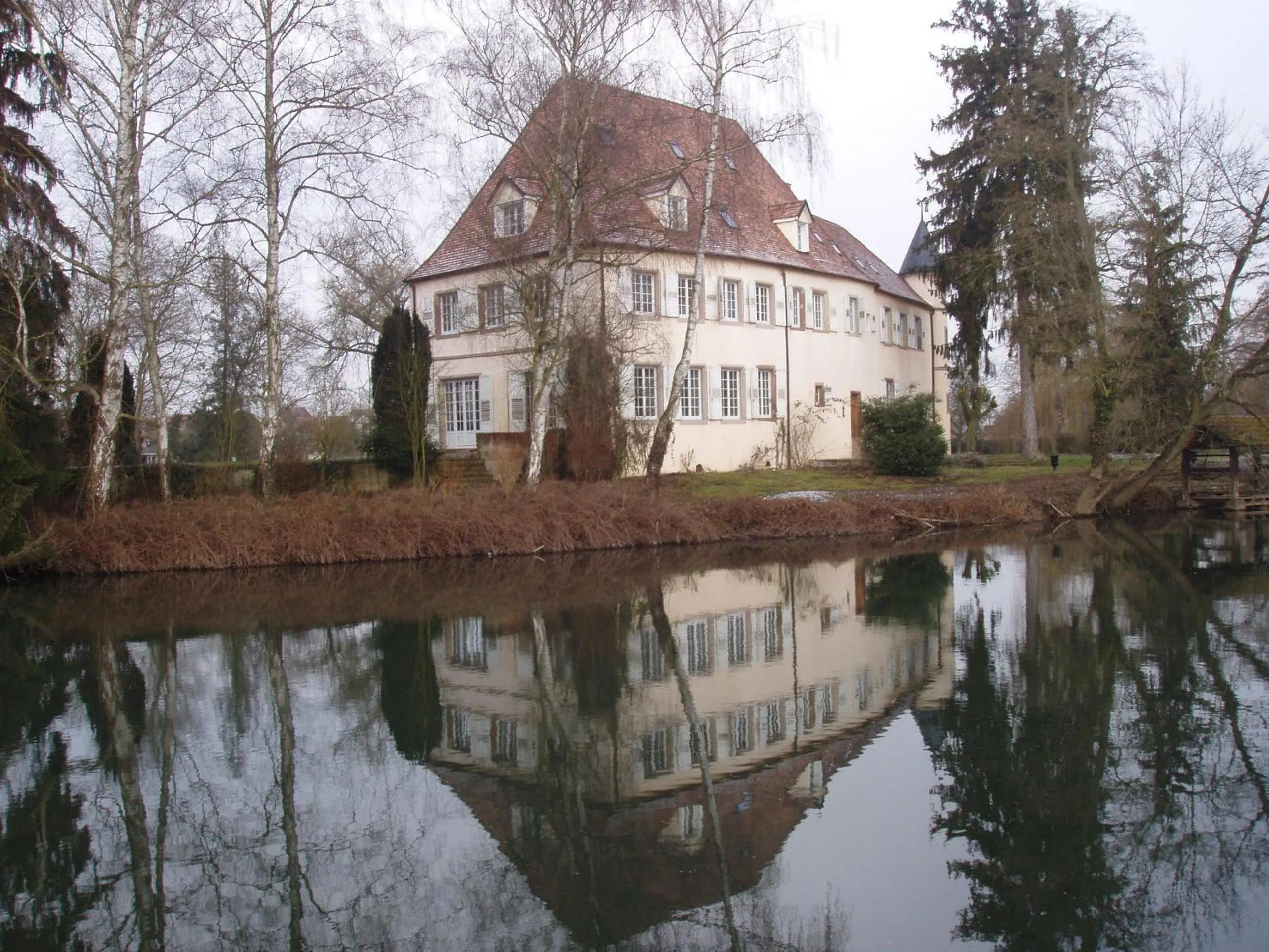 River view in Château De Werde