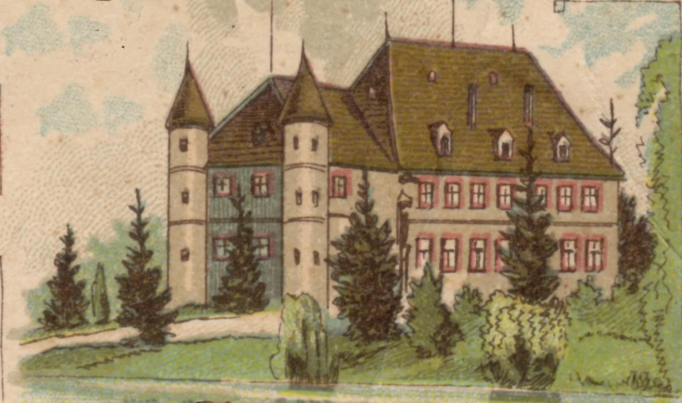 Property building in Château De Werde