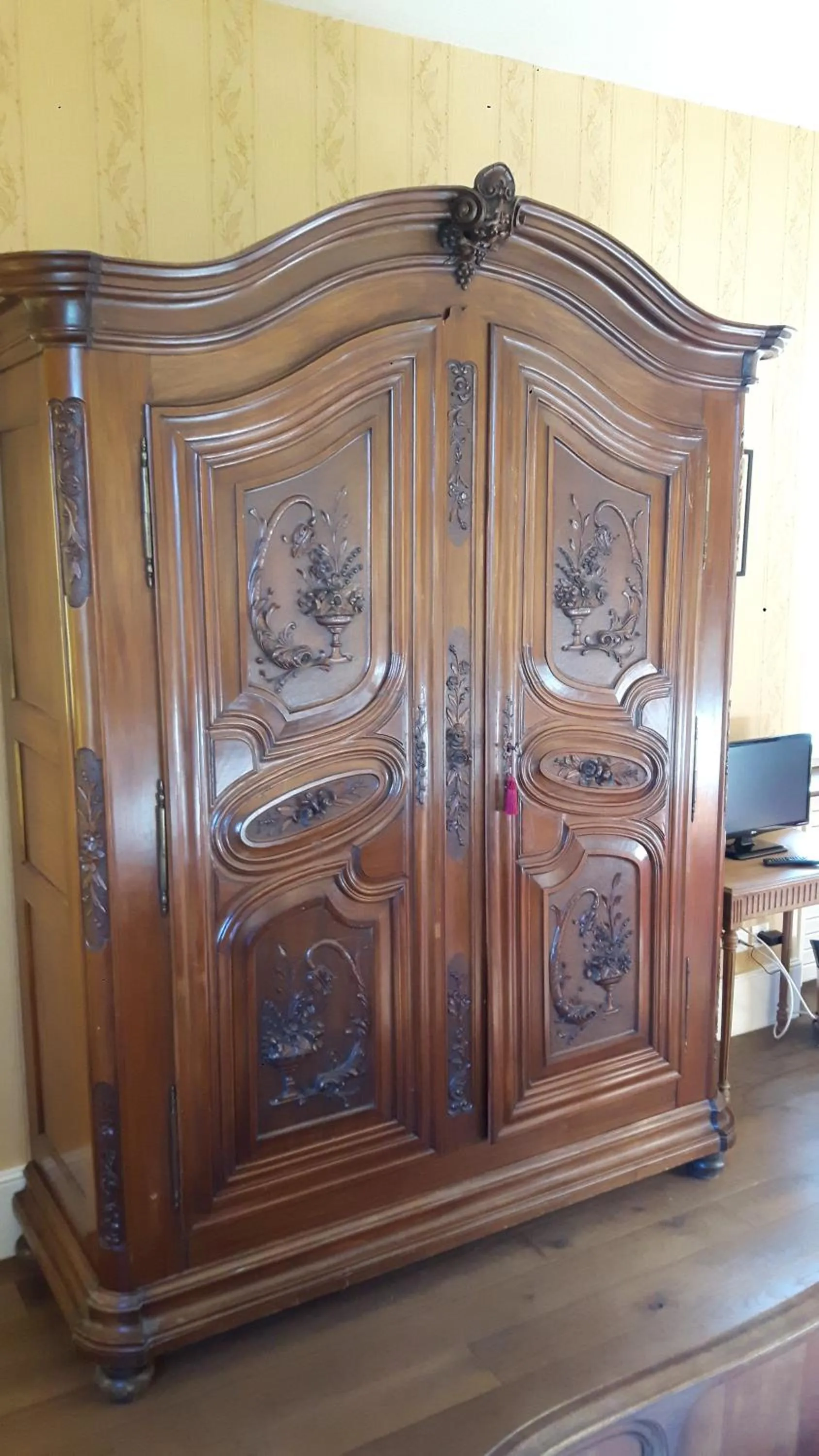 Decorative detail in Château De Werde